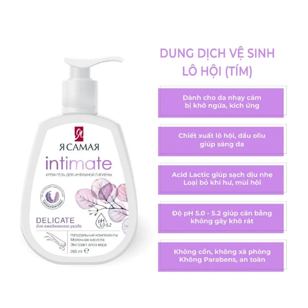 Dung Dịch Vệ Sinh Ya Samaya Intimate Nga 265ml