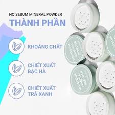 Phấn Phủ Innisfree No Sebum Powder 5gr