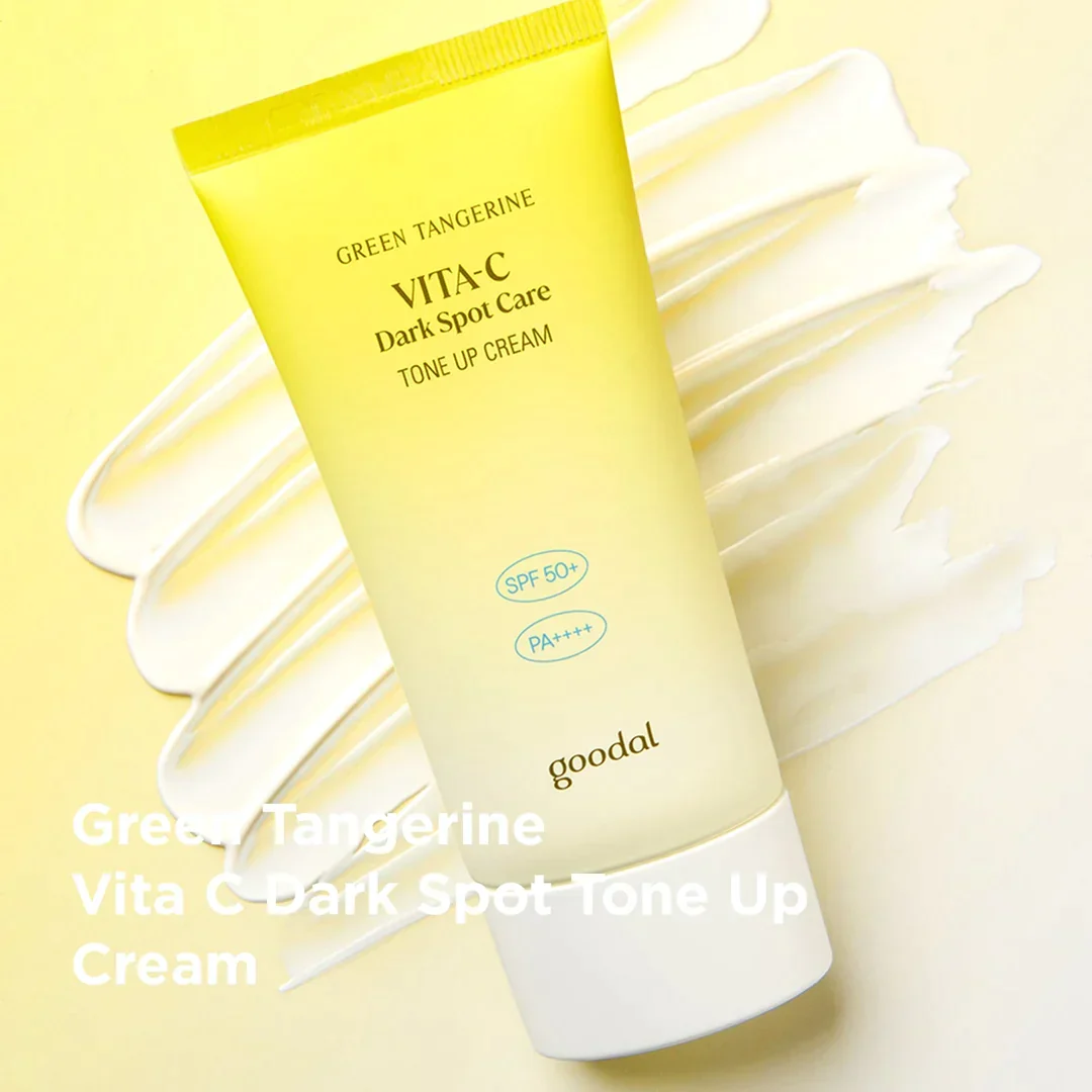 Kem Chống Nắng Nâng Tông Goodal Green Tangerine Vita C Dark Spot Tone Up Cream SPF50+ 50ml