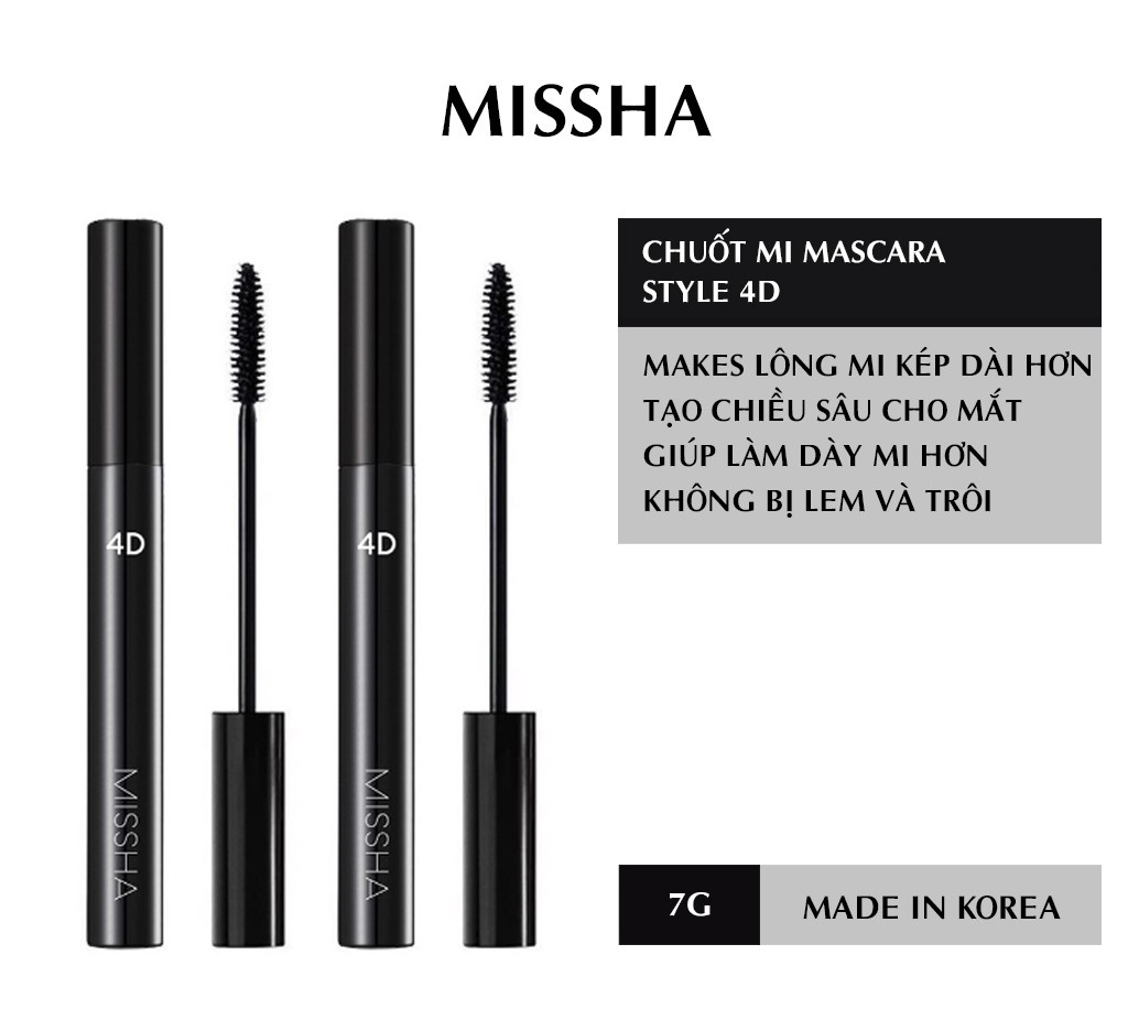 MISSHA The Style 4D Mascara 7g