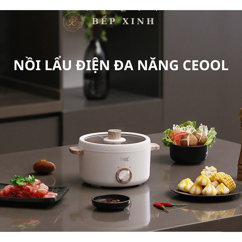 Nồi lẩu điện đa năng CEOOL AJL-A1502 dung tích 1.5L