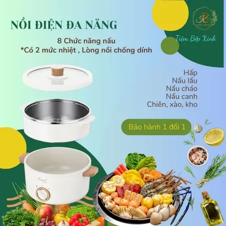 Nồi lẩu điện đa năng CEOOL AJL-A1502 dung tích 1.5L