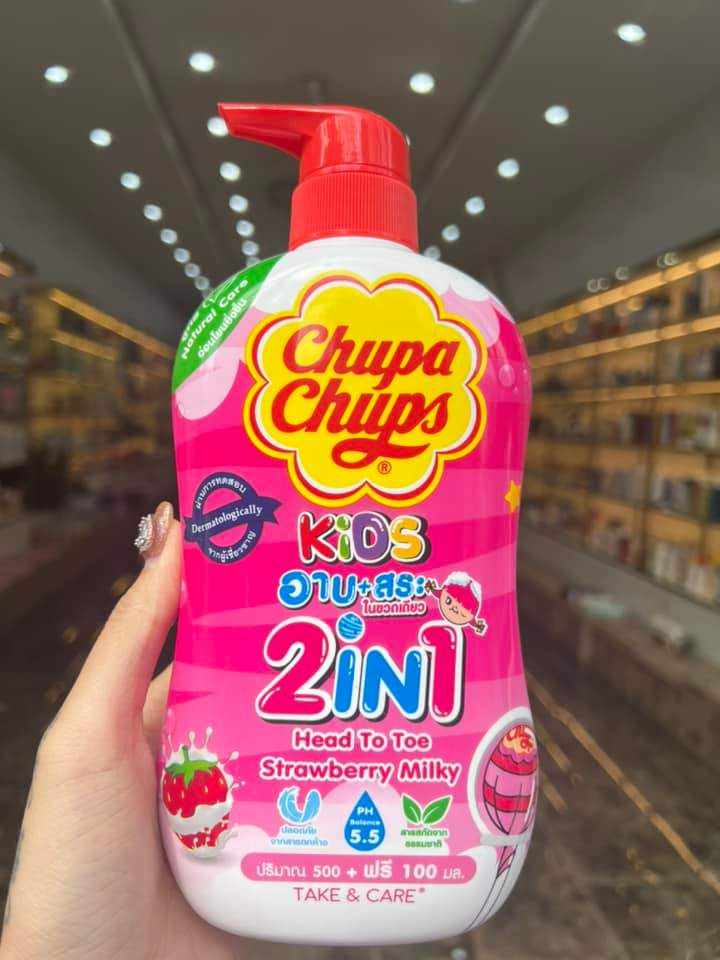 Sữa Tắm Gội Chupa Chups Kids 600ml