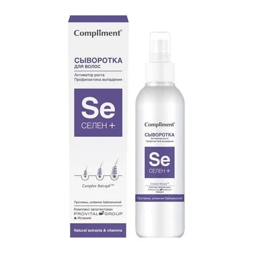 Compliment - Xịt tóc Selen ngừa và giảm rụng, kích thích mọc tóc 150ml