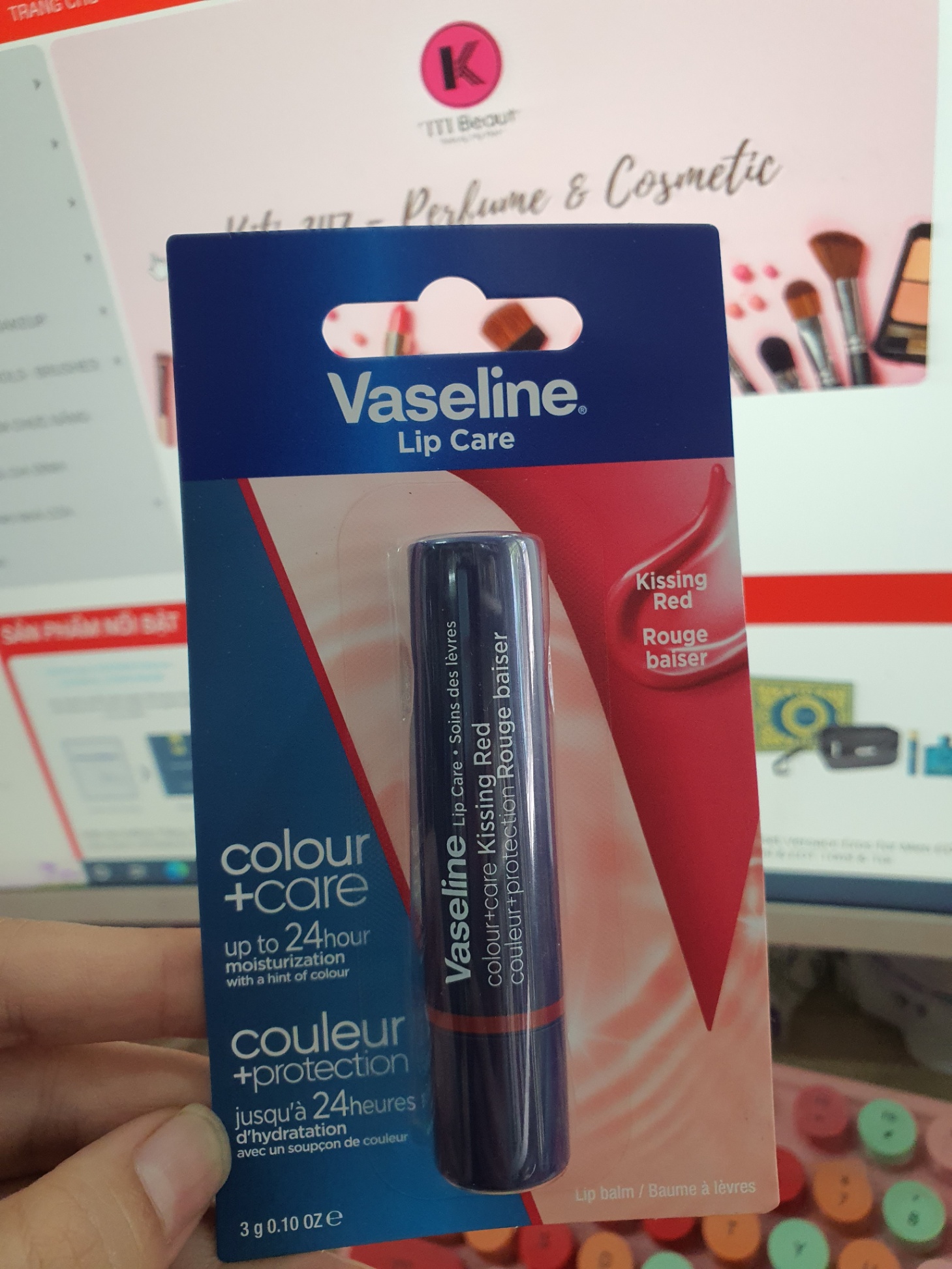 Son Dưỡng Môi Có Màu Vaseline Lip Care 3g