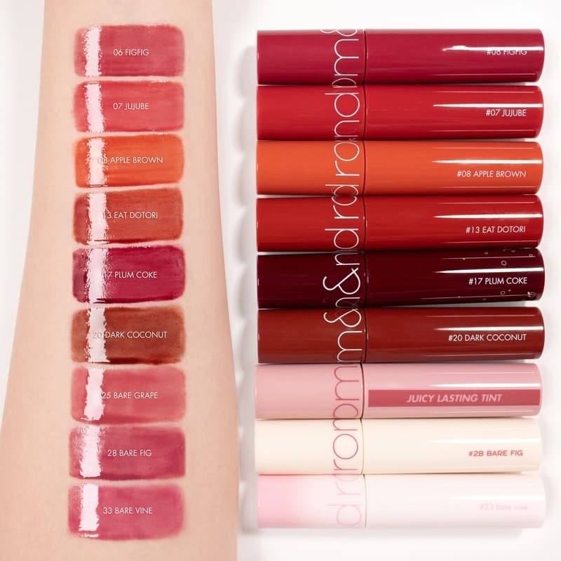 Son Môi Romand Juicy Lasting Tint – Đôi Môi Sáng Bóng, Lâu Trôi