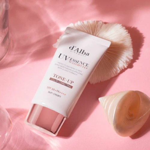 Kem Chống Nắng d'Alba Waterfull Tone-Up Pink Correcting Sun Cream SPF50 50ml