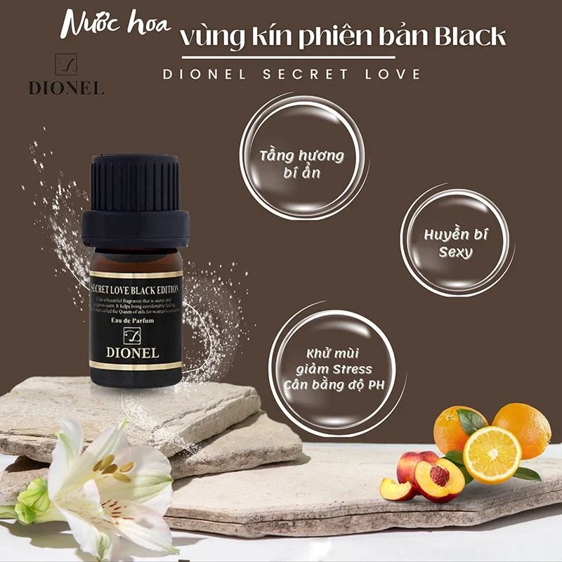 Nước hoa vùng kín Dionel Secret Love Hàn Quốc 5ml
