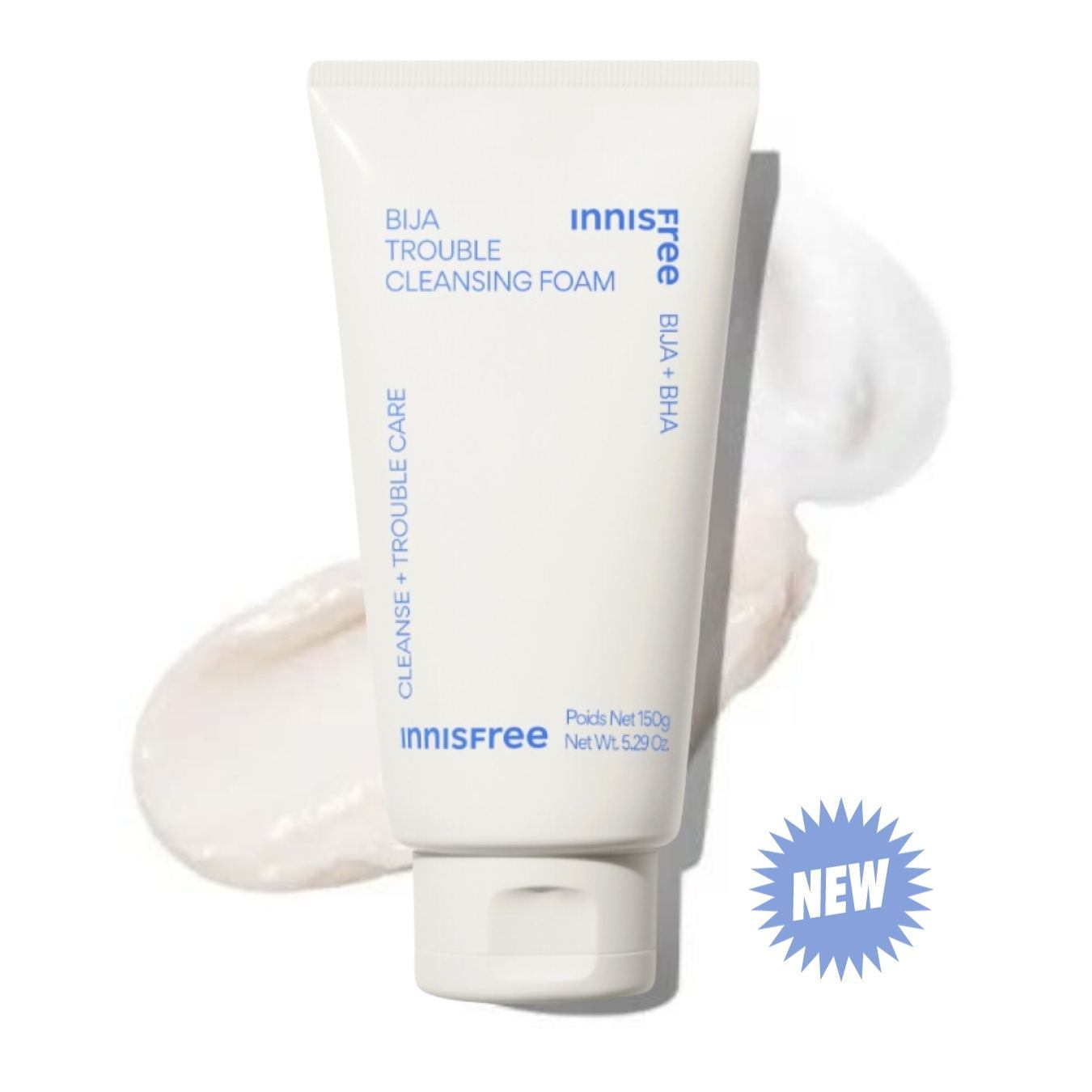 Sữa Rửa Mặt Innisfree Bija Trouble Cleansing Foam 150G