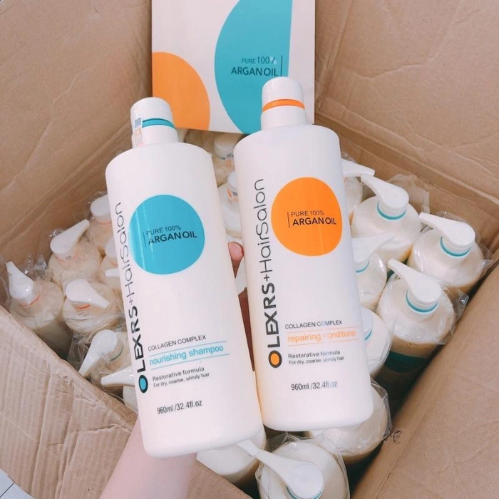 set gội xả OLEXRS COLLAGEN 960ml