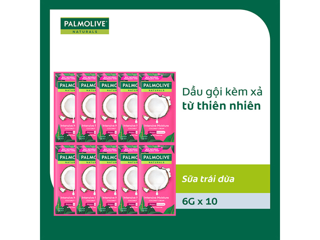 Dây dầu gội Palmolive 6g x 10 gói