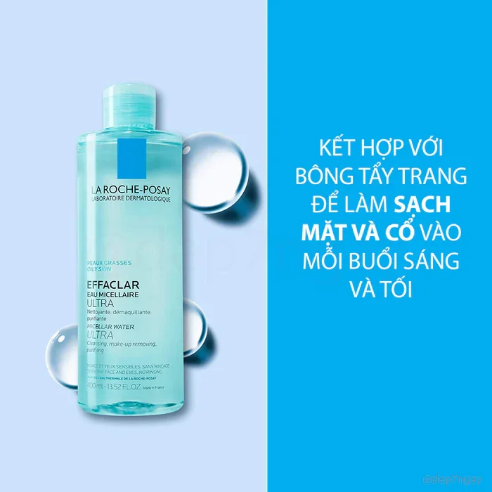 Nước Tẩy Trang Laroche-Posay 400ml #Xanh Ngọc