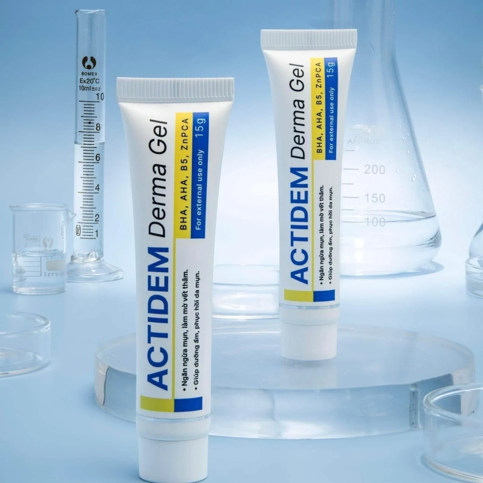 Gel Trị Mụn Giảm Thâm Actidem Derma Gel 18g – An Toàn Hiệu Quả