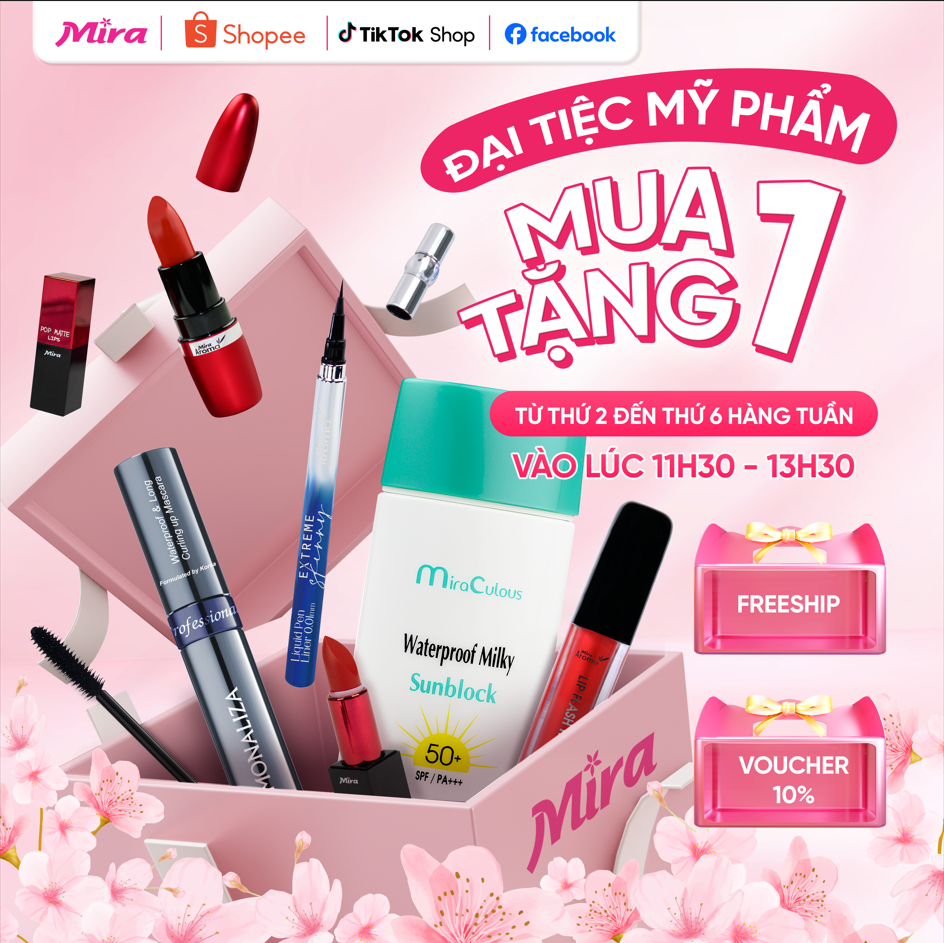 ✨📣 Mira thông báo đến các tín đồ làm đẹp
