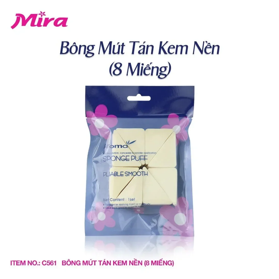 Mút Tán Kem Nền – Bí Quyết Lớp Nền Hoàn Hảo Cho Làn Da Mịn Màng