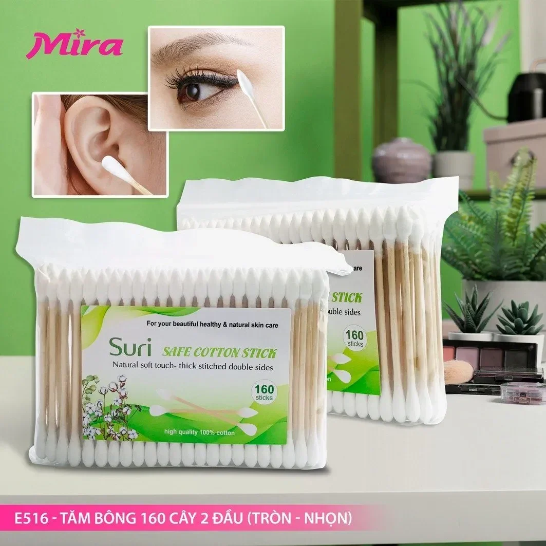 Khám phá những công dụng bất ngờ của bông tăm cotton tự nhiên