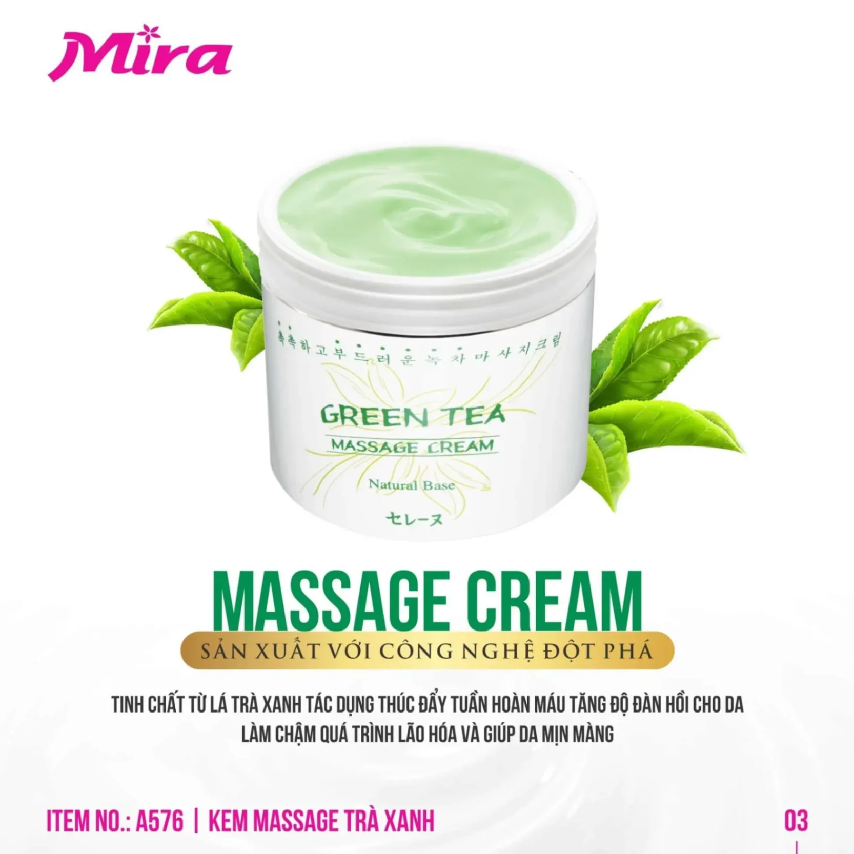 Thay đổi làn da chỉ sau 7 ngày với kem massage mặt Hàn Quốc