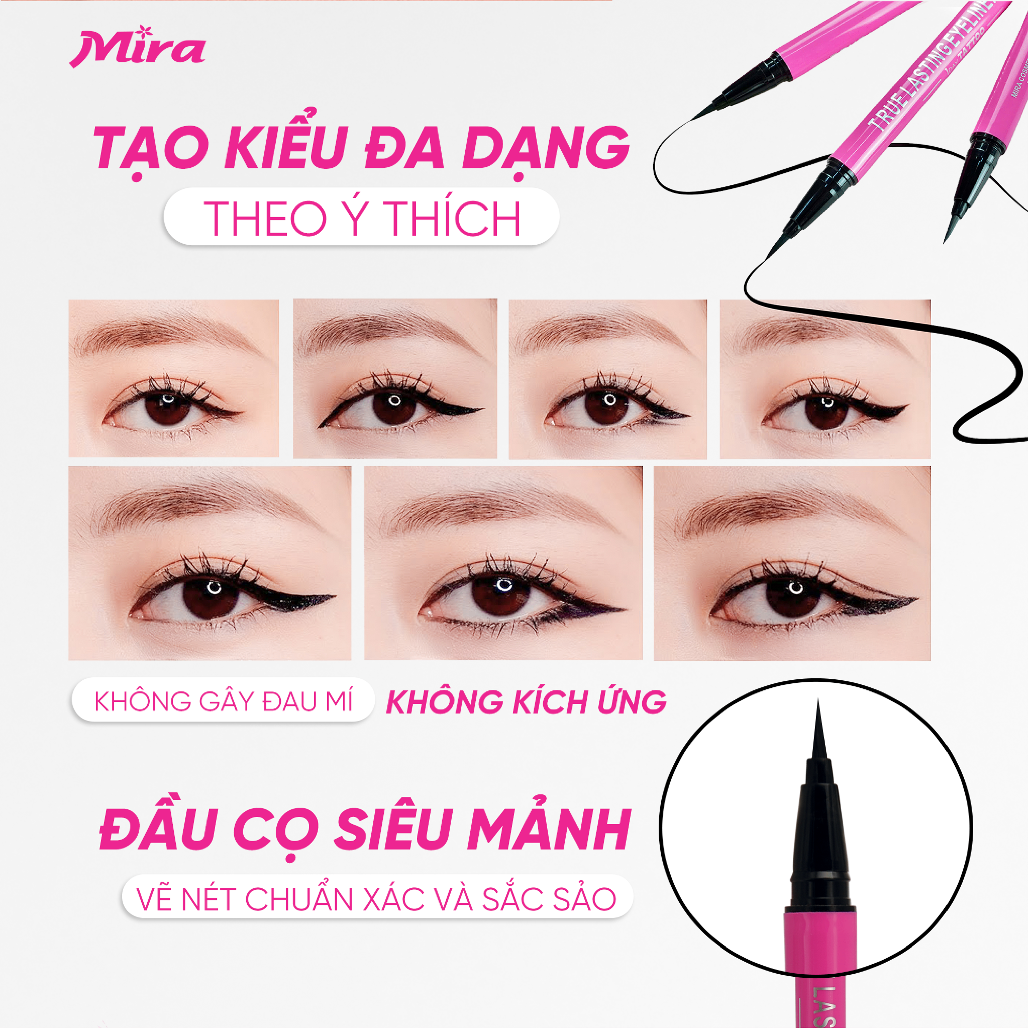 Mira True Lasting Eyeliner