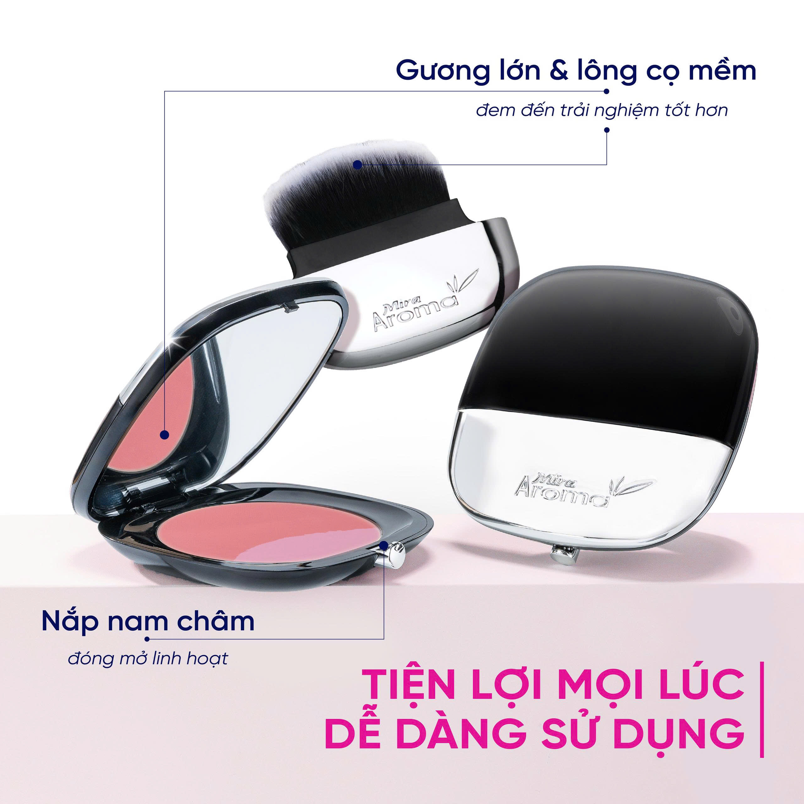 Phấn má hồng: món đồ không thể thiếu trong túi makeup của chị em