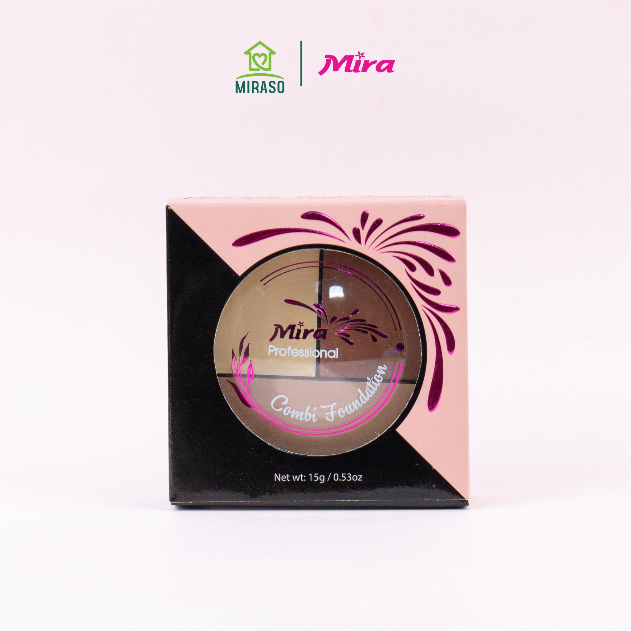[B788] MIRA COMBI FOUNDATION - KEM CHE KHUYẾT ĐIỂM & TẠO ĐIỂM NHẤN 3 MÀU