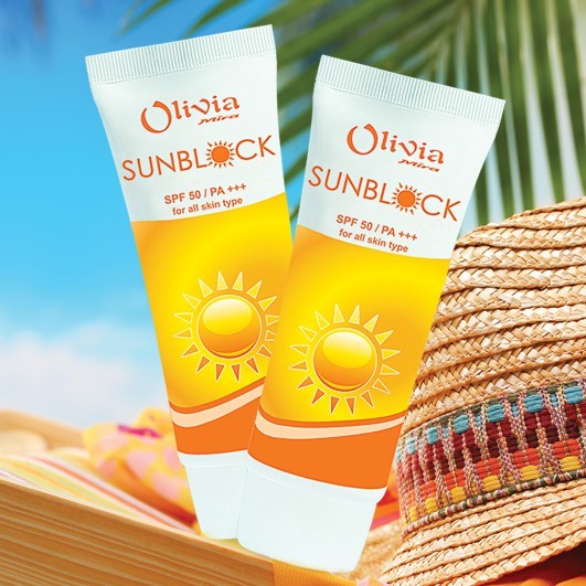 Kem Chống Nắng OLIVIA MIRA Sun Cream A556 (60ml)