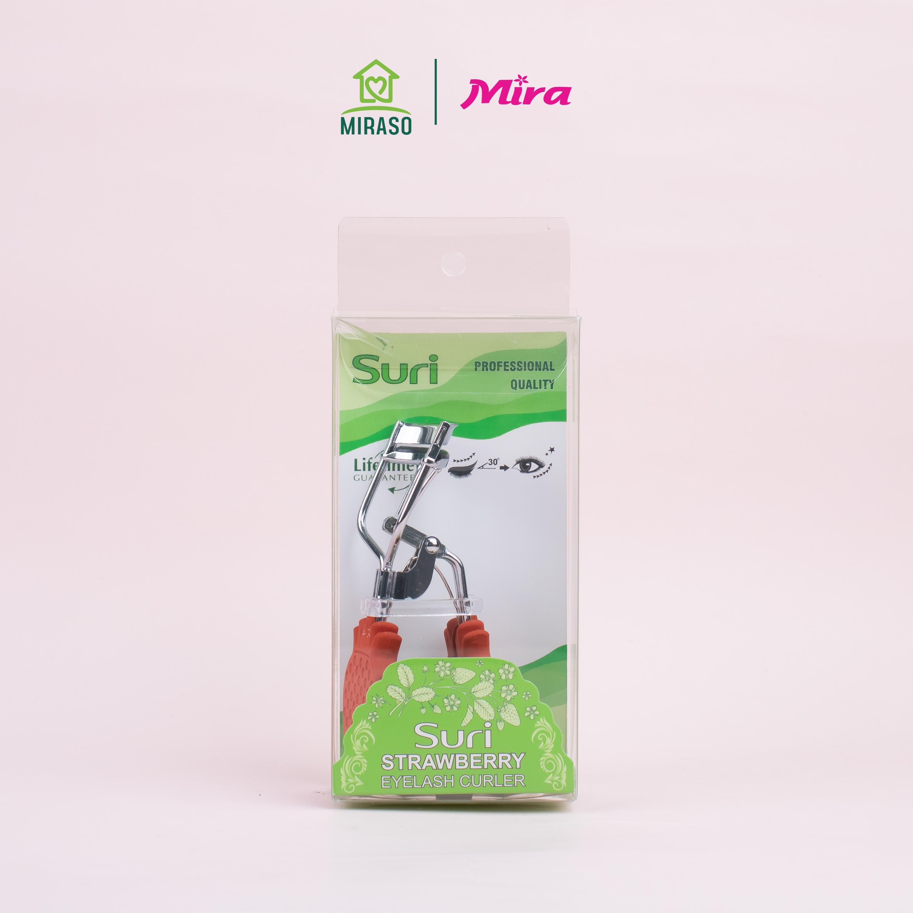 Bấm Mi Cong Cực Nhanh Suri Trái dâu E500