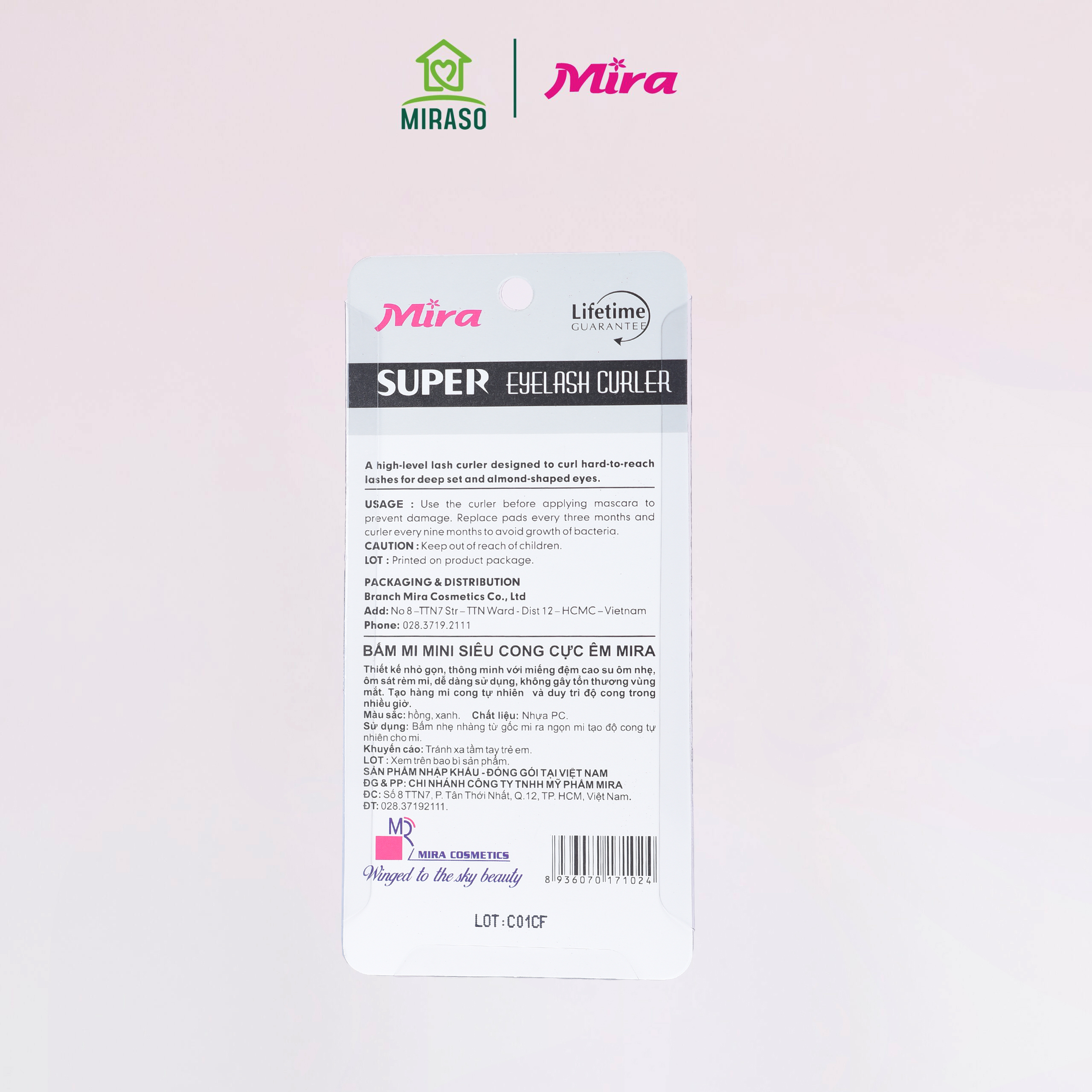 Bấm Mi Tiện Lợi Mira B616
