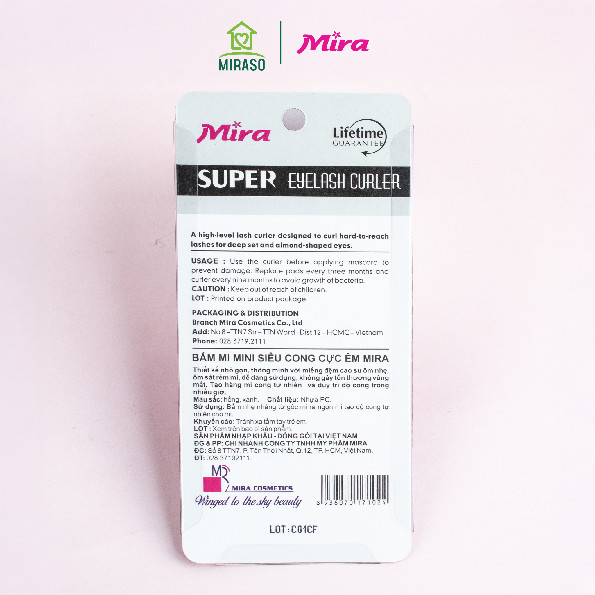 Bấm Mi Tiện Lợi Mira B616