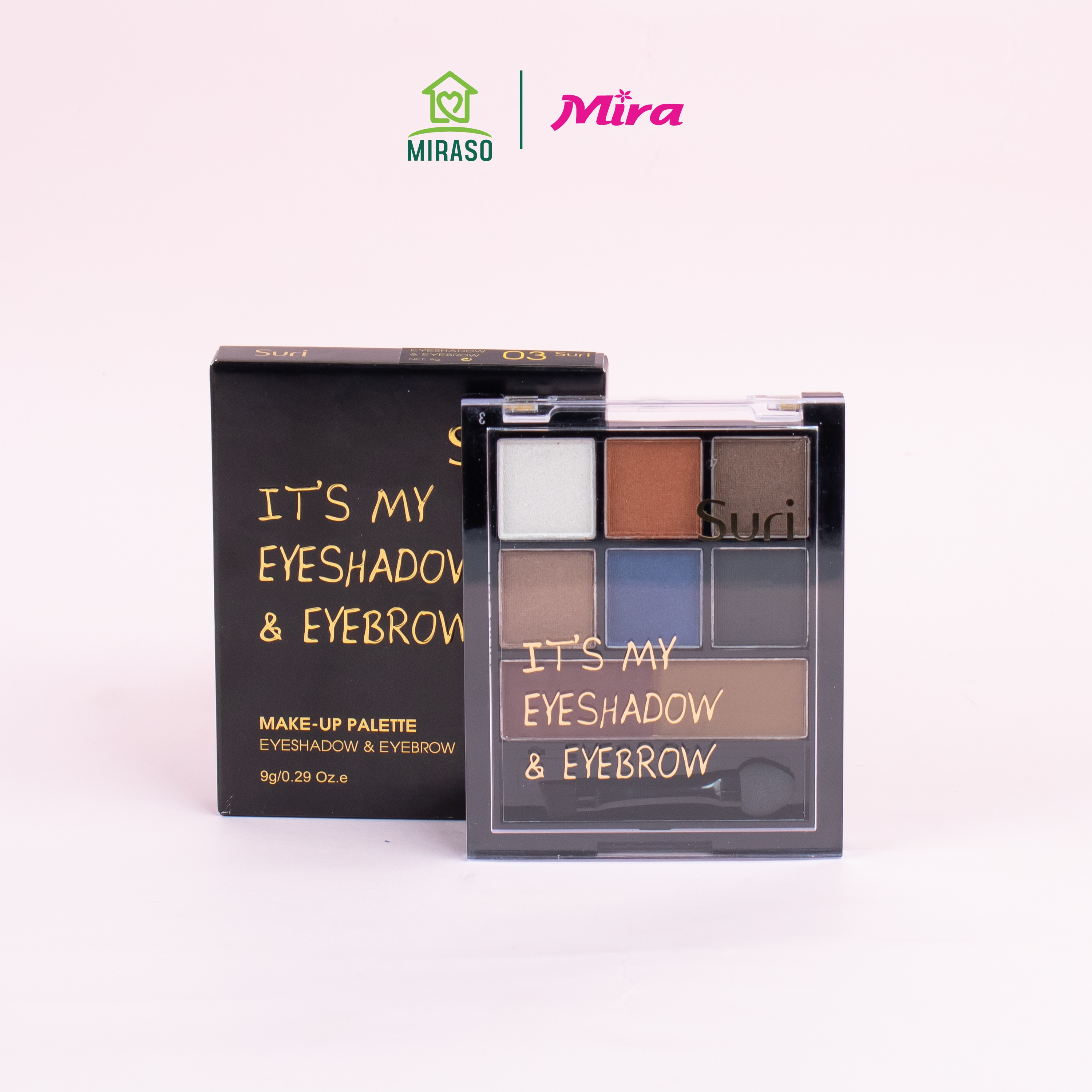 Bộ Trang Điểm 2in1 – Kẻ Mày Và Mắt Suri