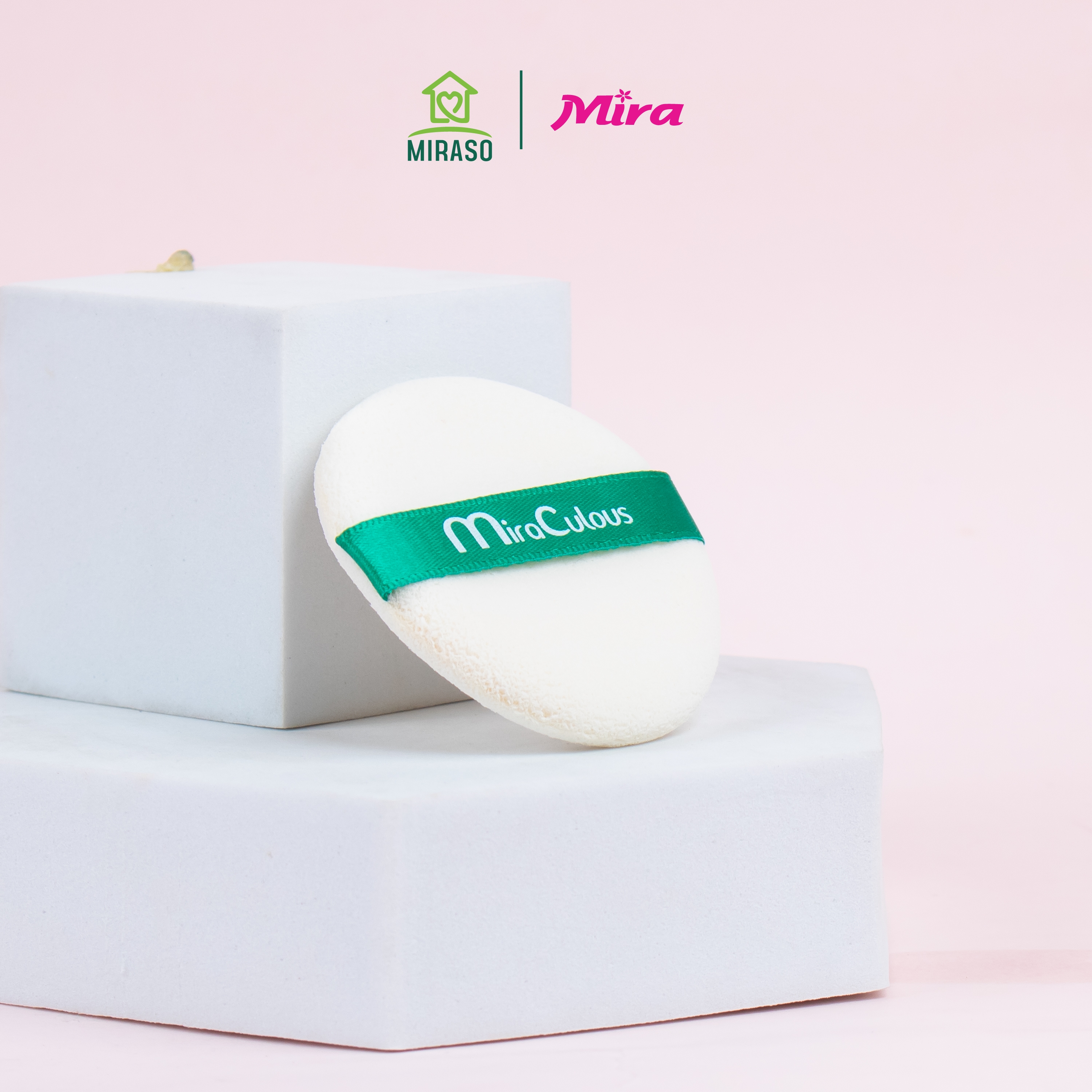 Bông Phấn Ướt Tay Cầm MiraCulous Hình Tròn D277