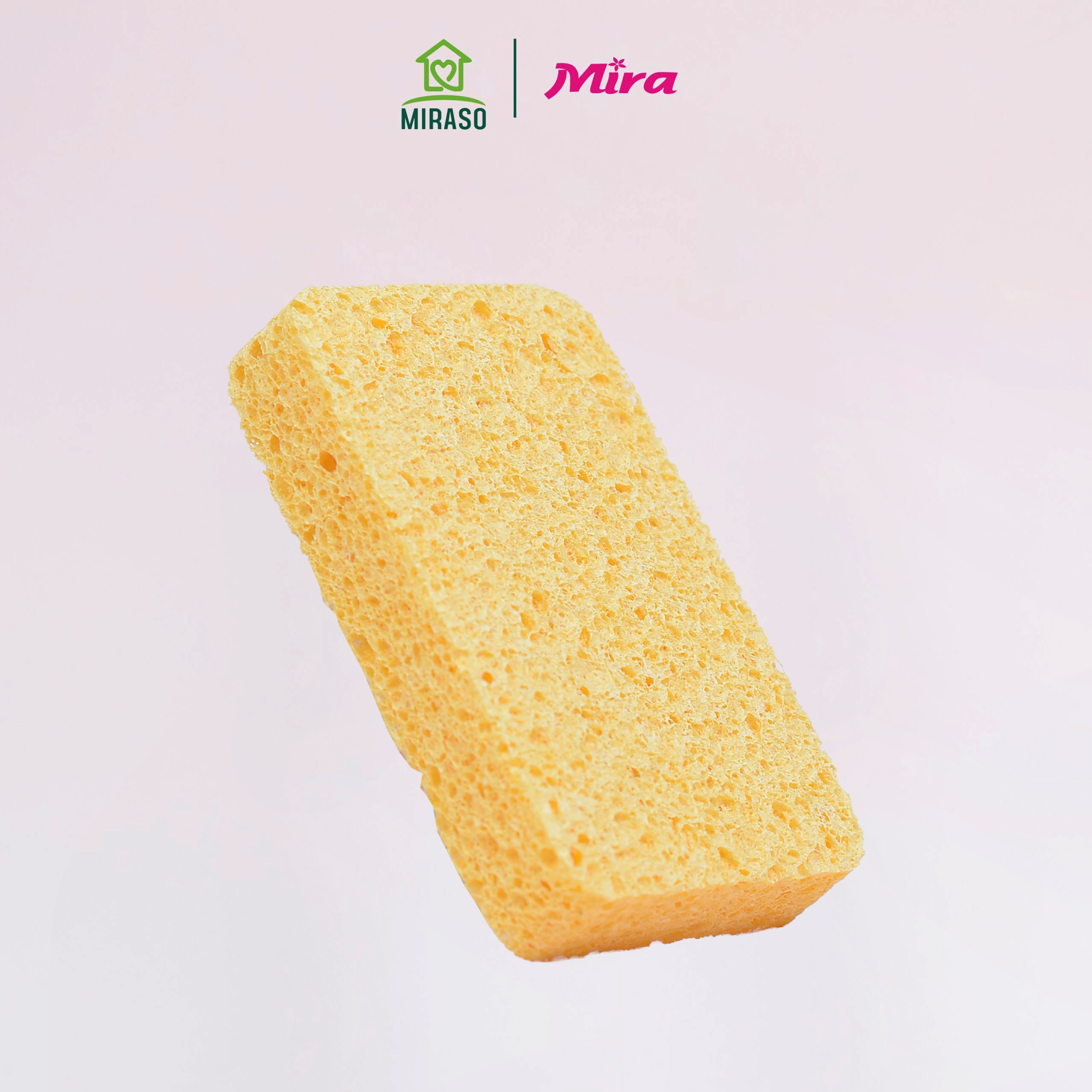 Bông Rửa Mặt Bọt Biển Cao Cấp Mira C537