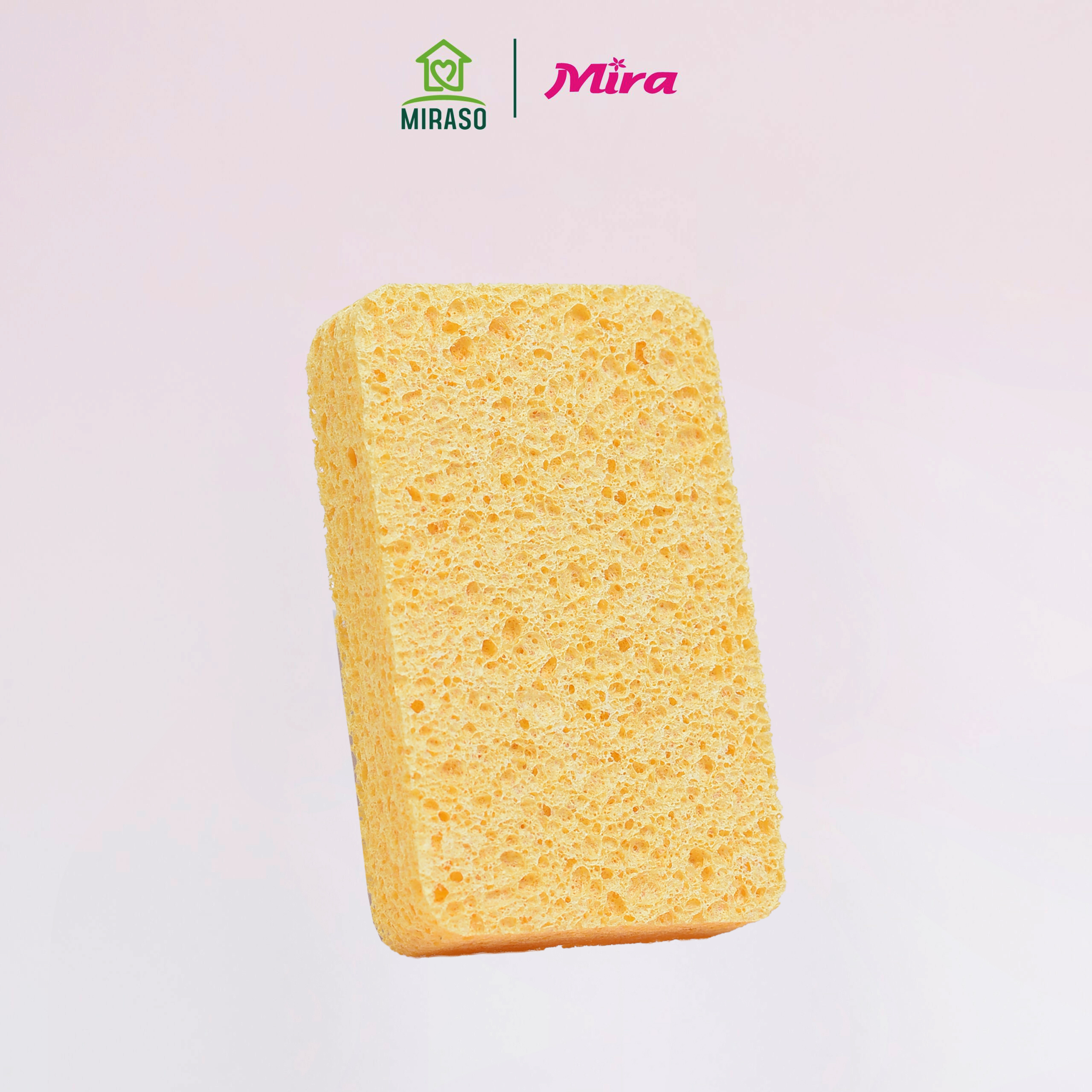 Bông Rửa Mặt Bọt Biển Cao Cấp Mira C537