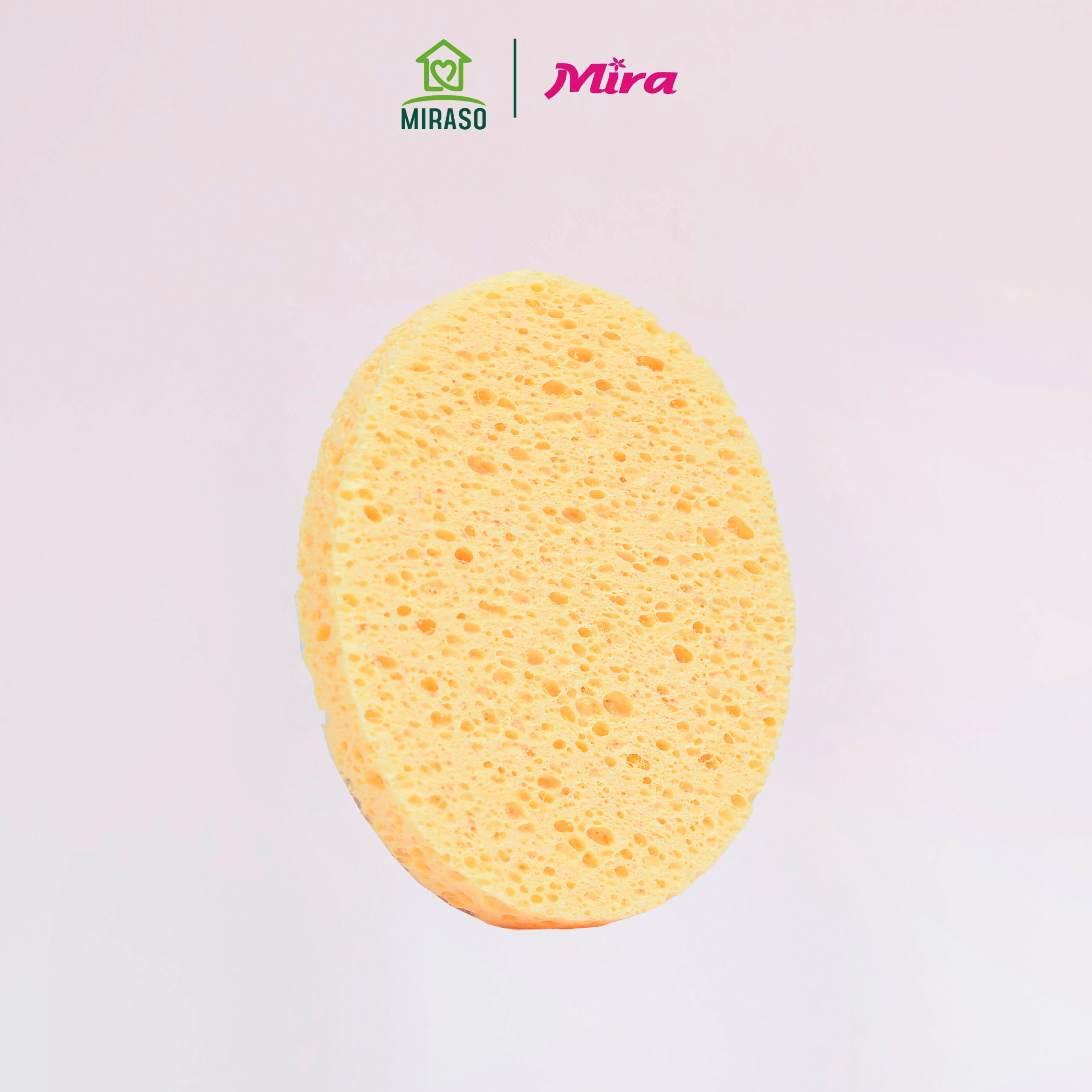 Bông phấn bọt biển massage mặt Aroma C489