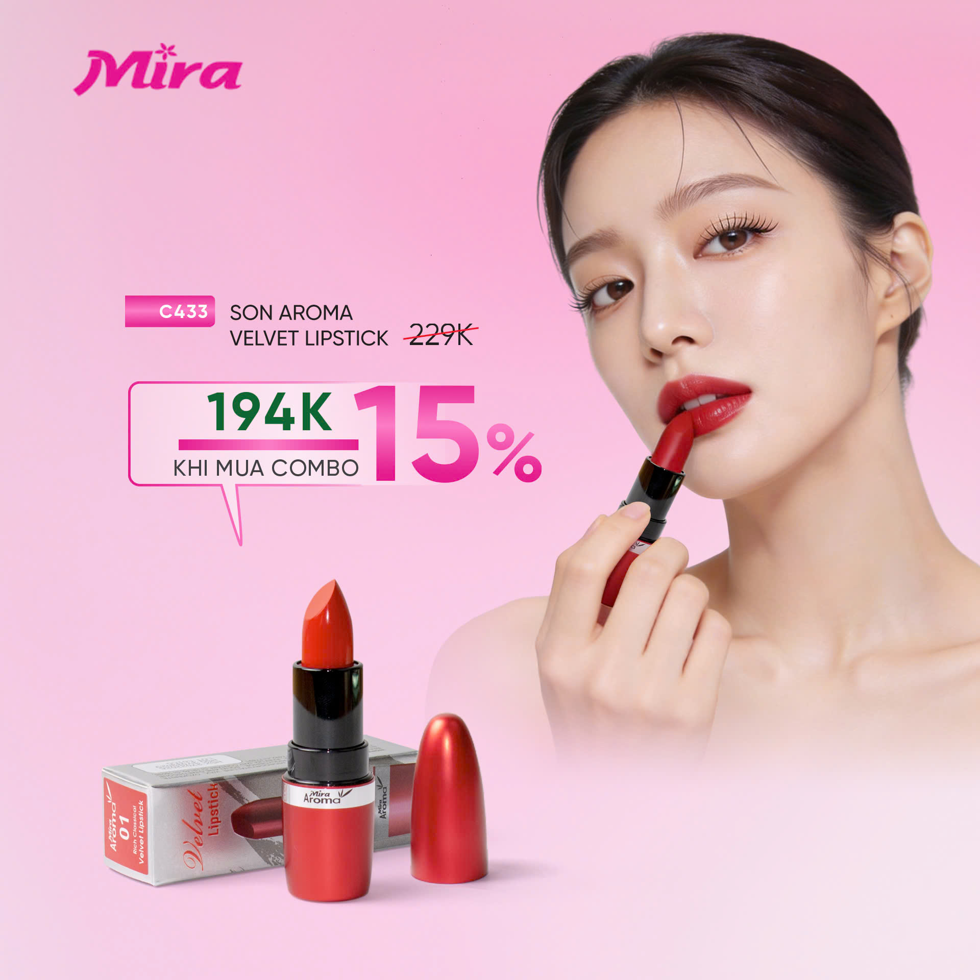 COMBO MAKEUP NHANH 5 PHÚT