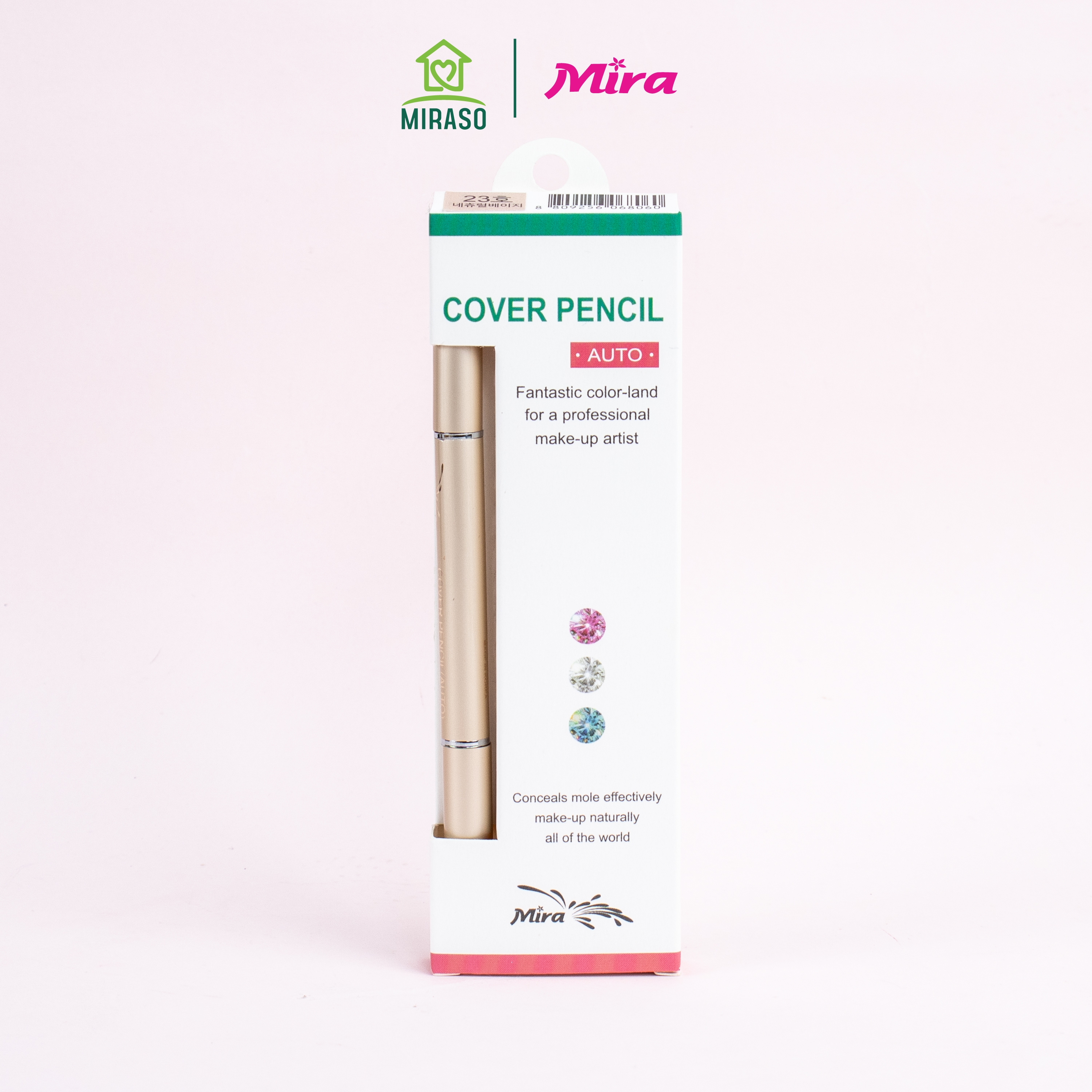 Chì che khuyết điểm dạng vặn 2 đầu Mira Cover Pencil