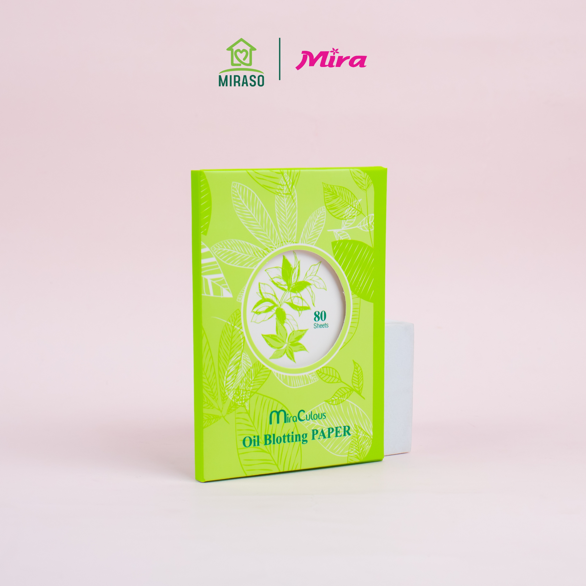 Giấy Thấm Dầu Tinh Chất Trà Xanh MiraCulous D414