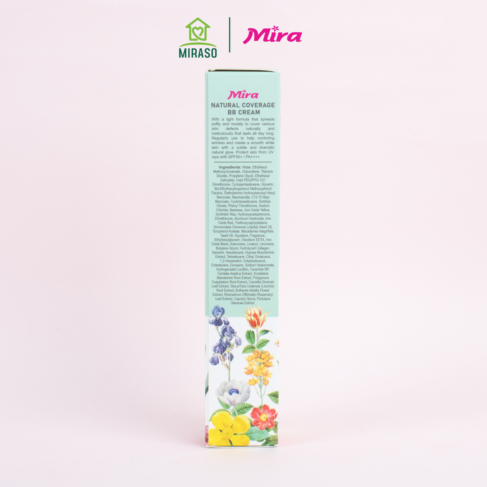 KEM BB CHE PHỦ TỰ NHIÊN MIRA BB CREAM SPF50+ PA++++