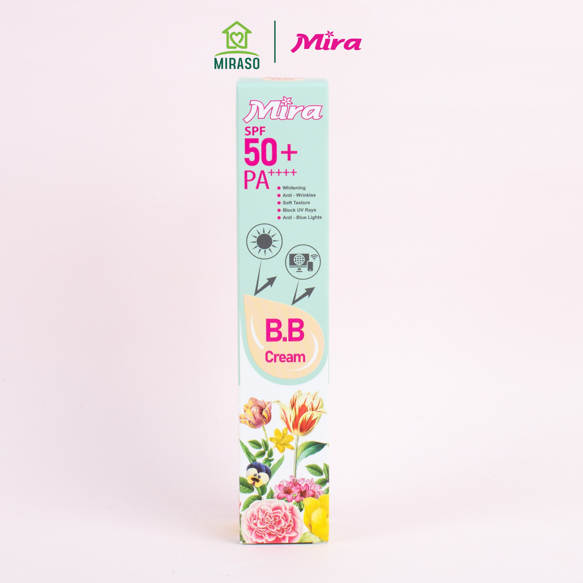 KEM BB CHE PHỦ TỰ NHIÊN MIRA BB CREAM SPF50+ PA++++