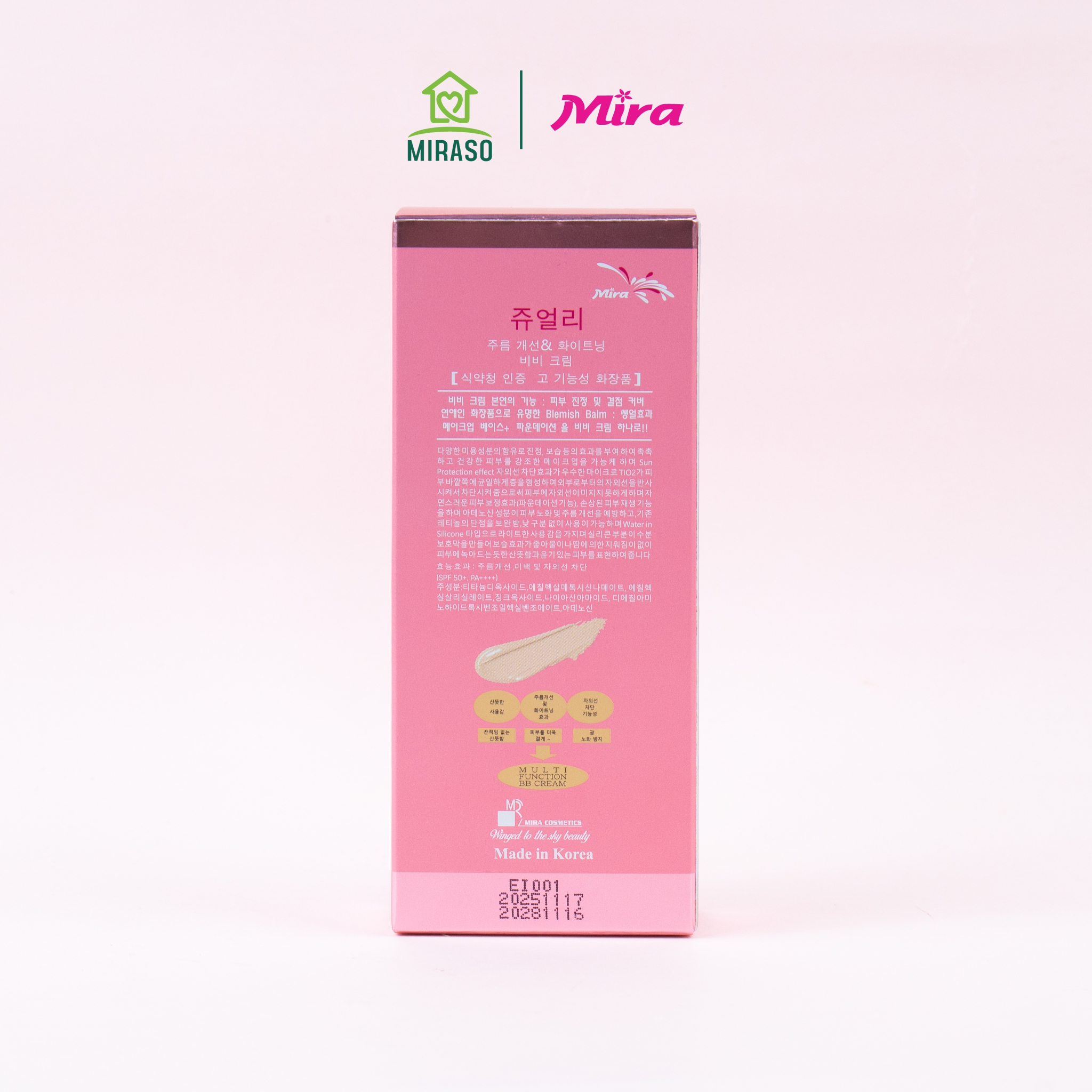 KEM NỀN BB MIRA ĐA CHỨC NĂNG