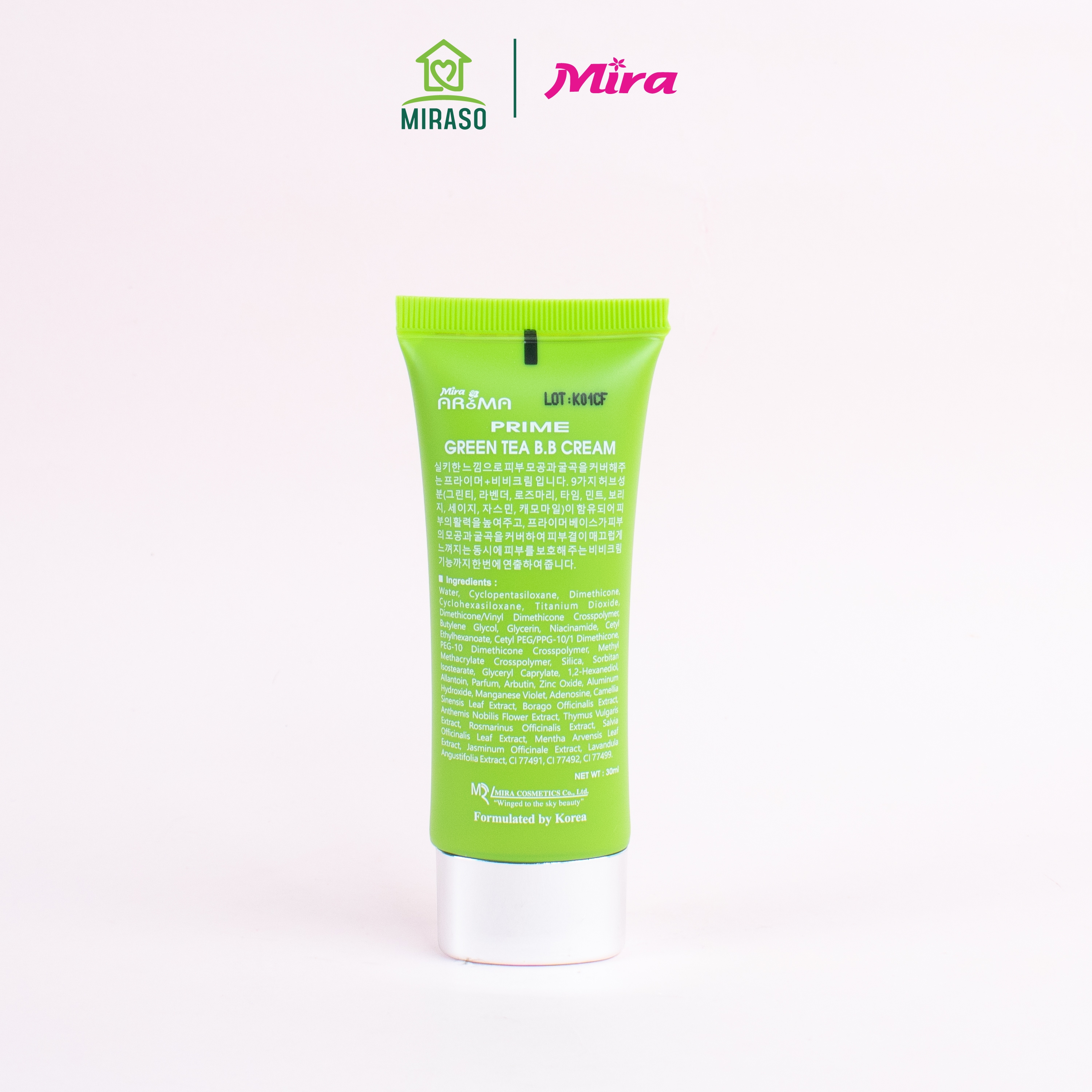 KEM NỀN TRÀ XANH MIRA AROMA _ ĐA NĂNG
