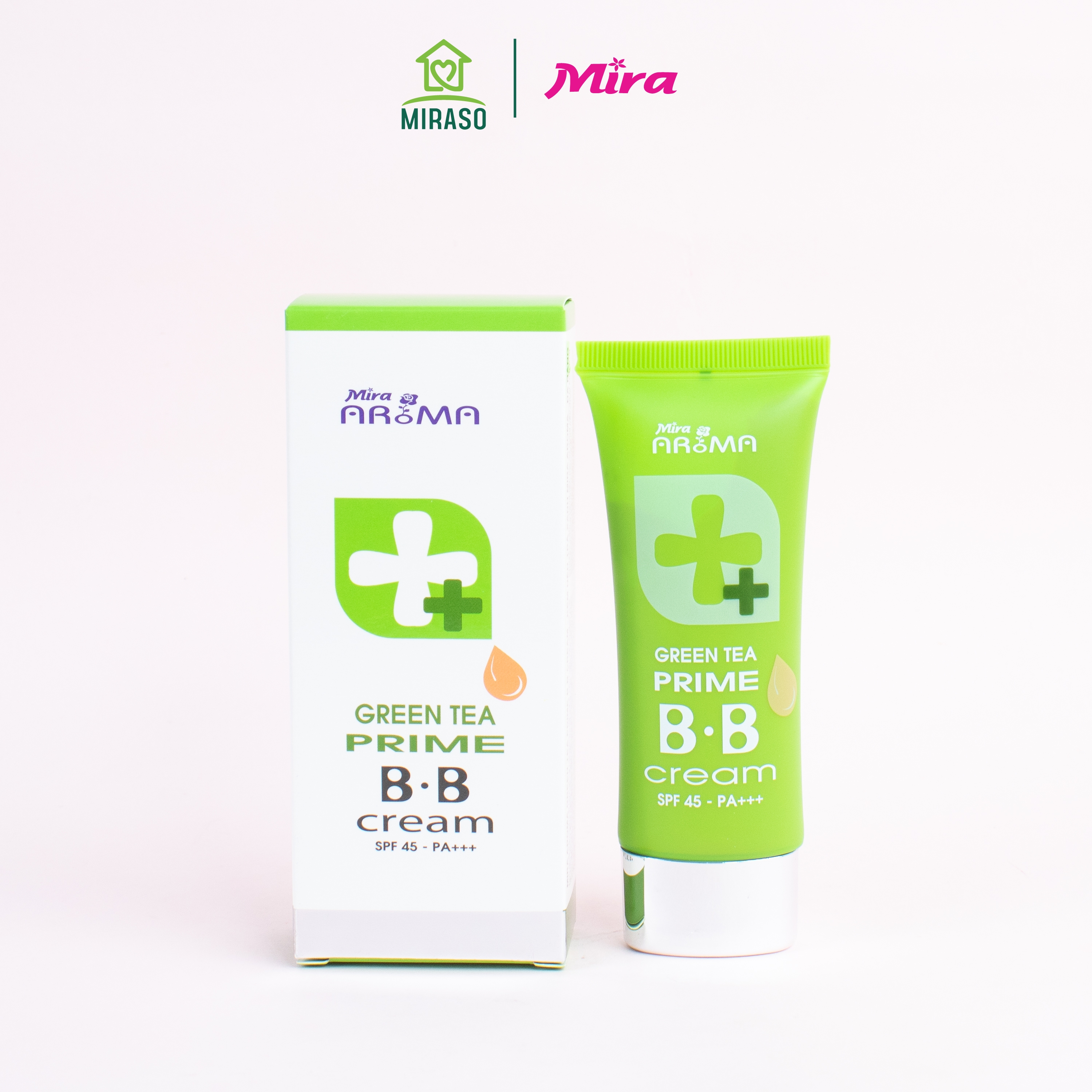 KEM NỀN TRÀ XANH MIRA AROMA _ ĐA NĂNG
