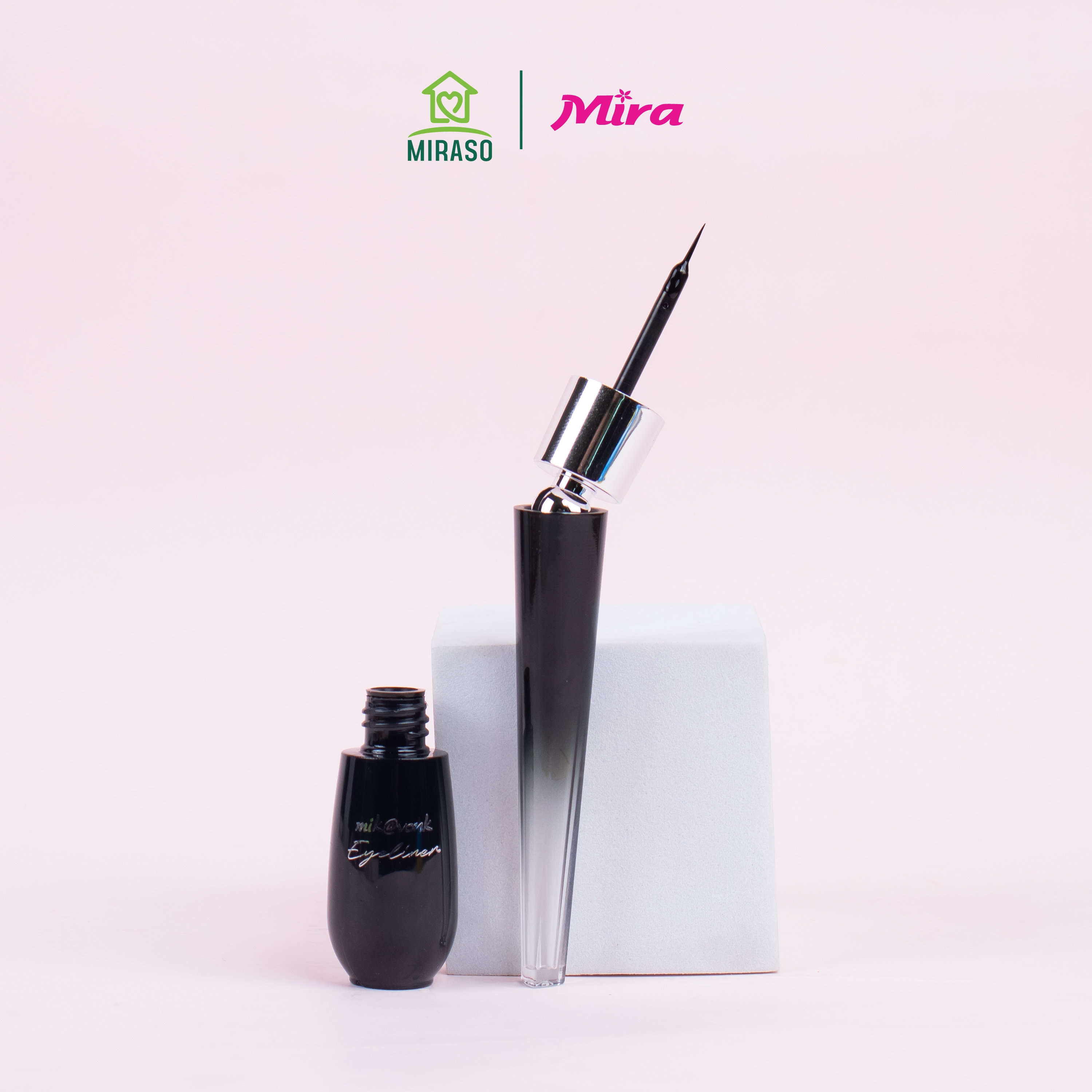 Kẻ Mắt Nước Không Lem Không Trôi Siêu Đen MIK@VONK Hàn Quốc E144