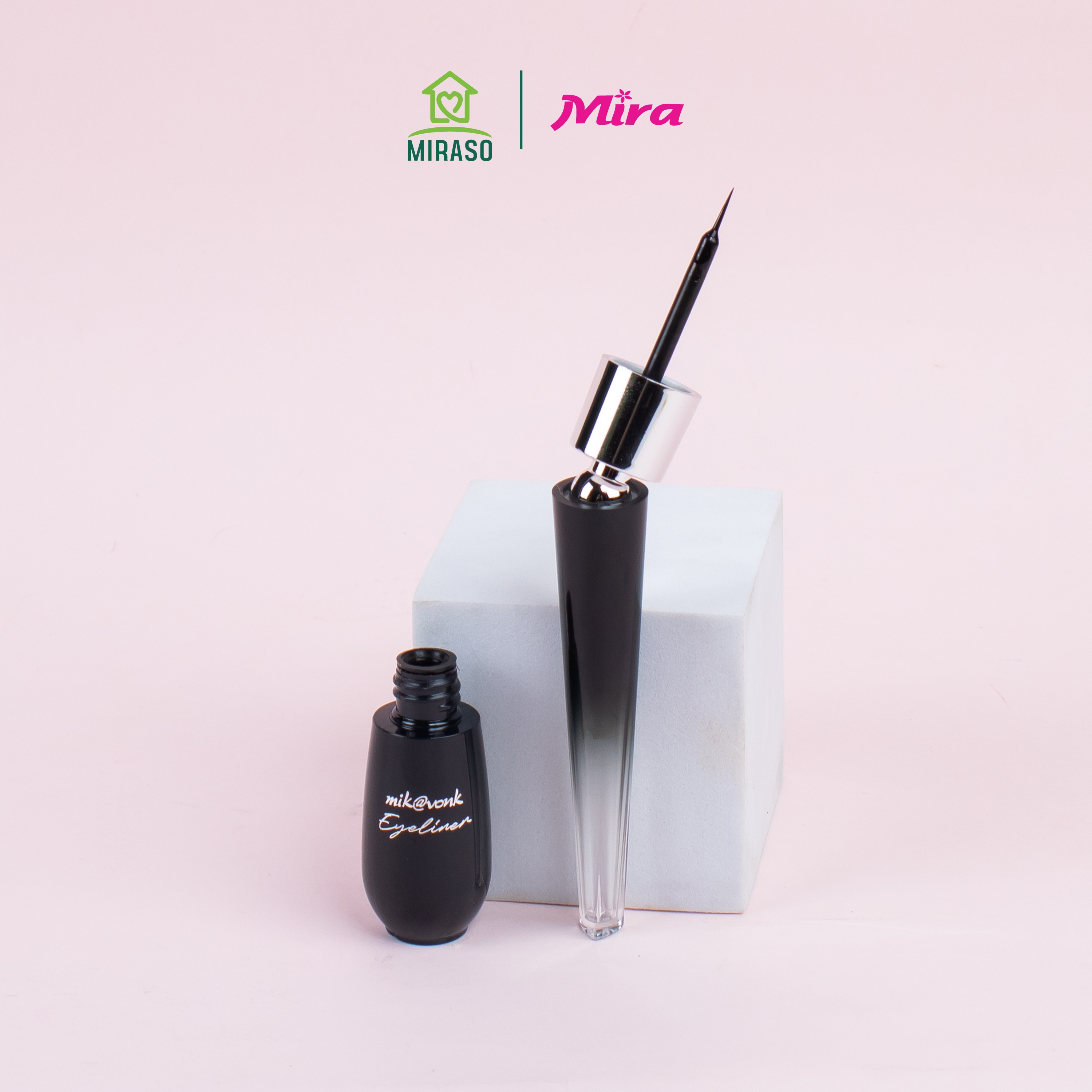 Kẻ Mắt Nước Không Lem Không Trôi Siêu Đen MIK@VONK Hàn Quốc E144