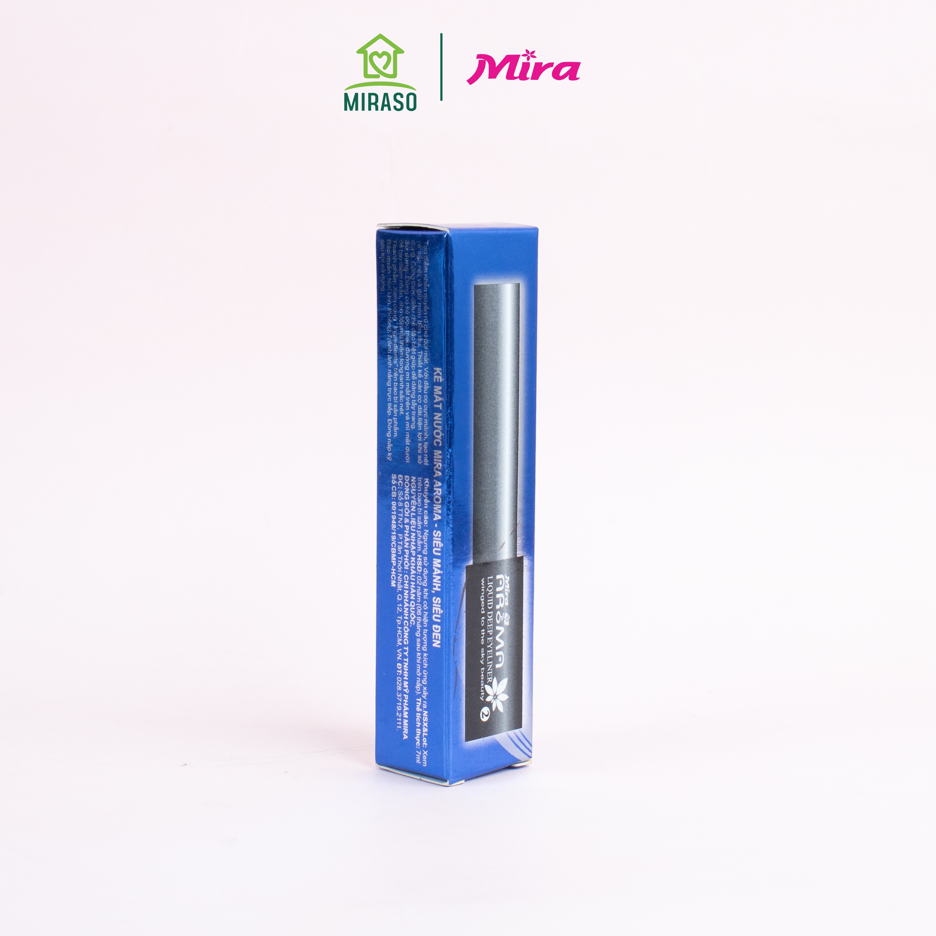 Kẻ Mắt Nước Mira AROMA Liquid Deep Eyeliner- SIÊU MẢNH, SIÊU ĐEN