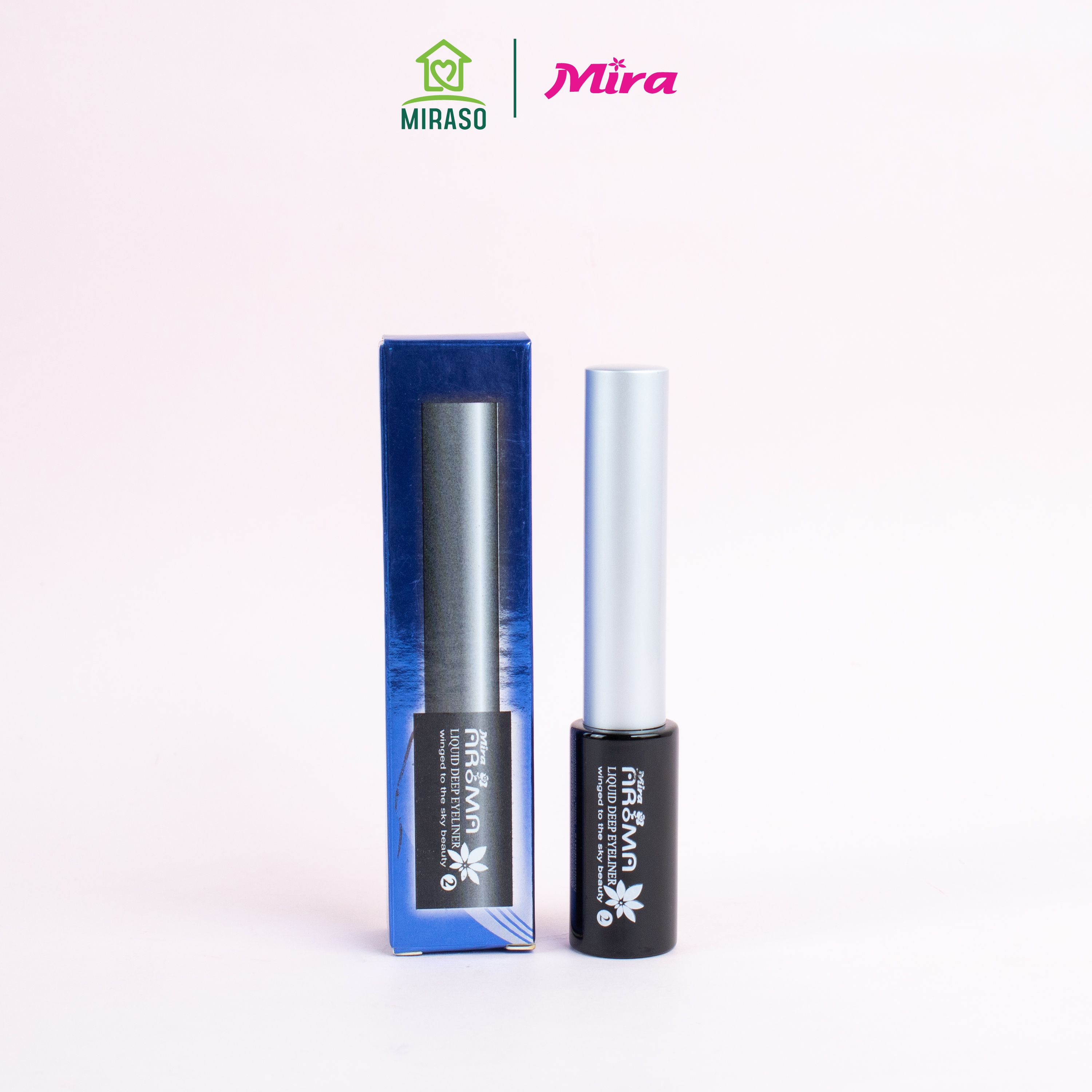 Kẻ Mắt Nước Mira AROMA Liquid Deep Eyeliner- SIÊU MẢNH, SIÊU ĐEN