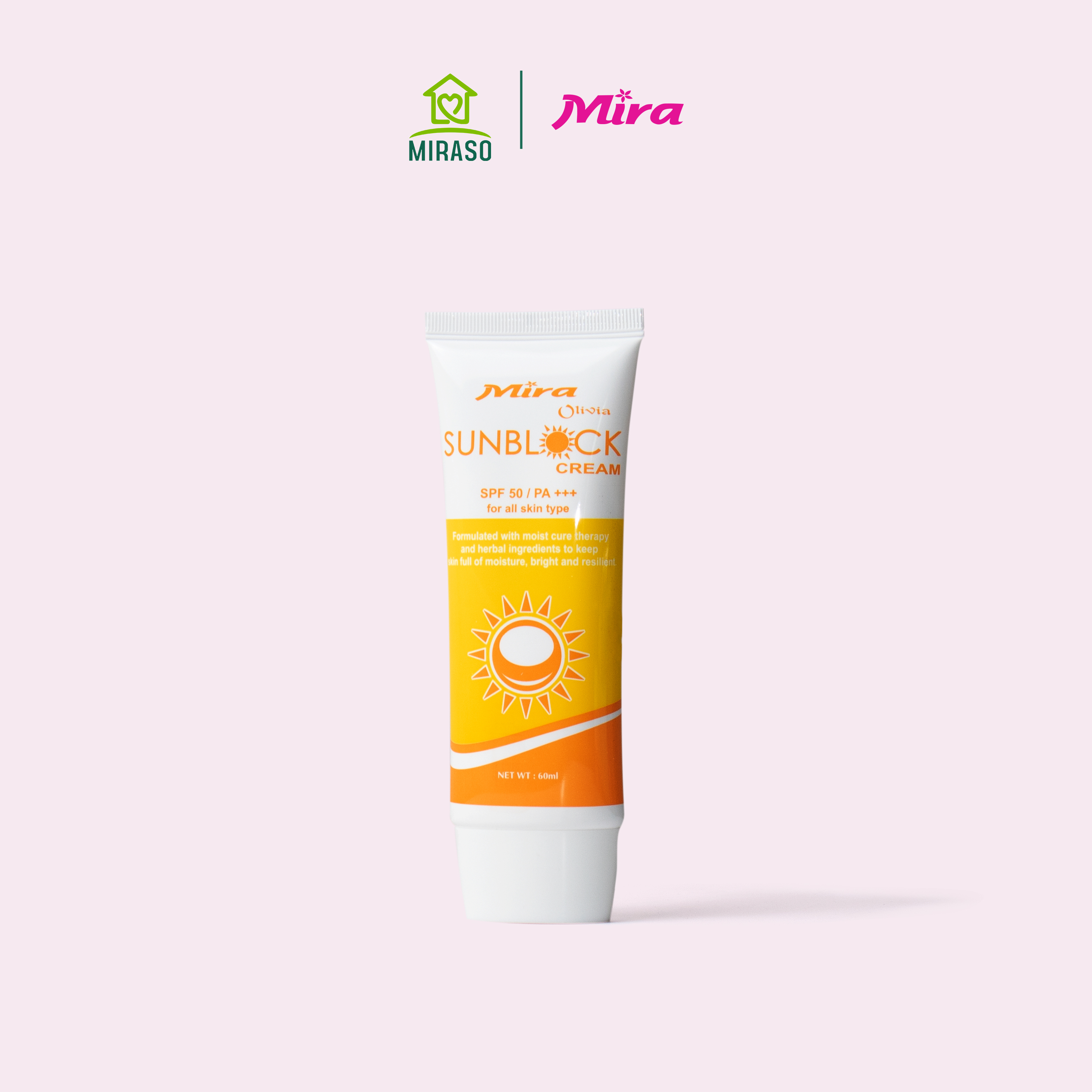 Kem chống nắng OLIVIA MIRA Sun Cream - Dành cho mọi loại da, đặc biệt là da dầu.