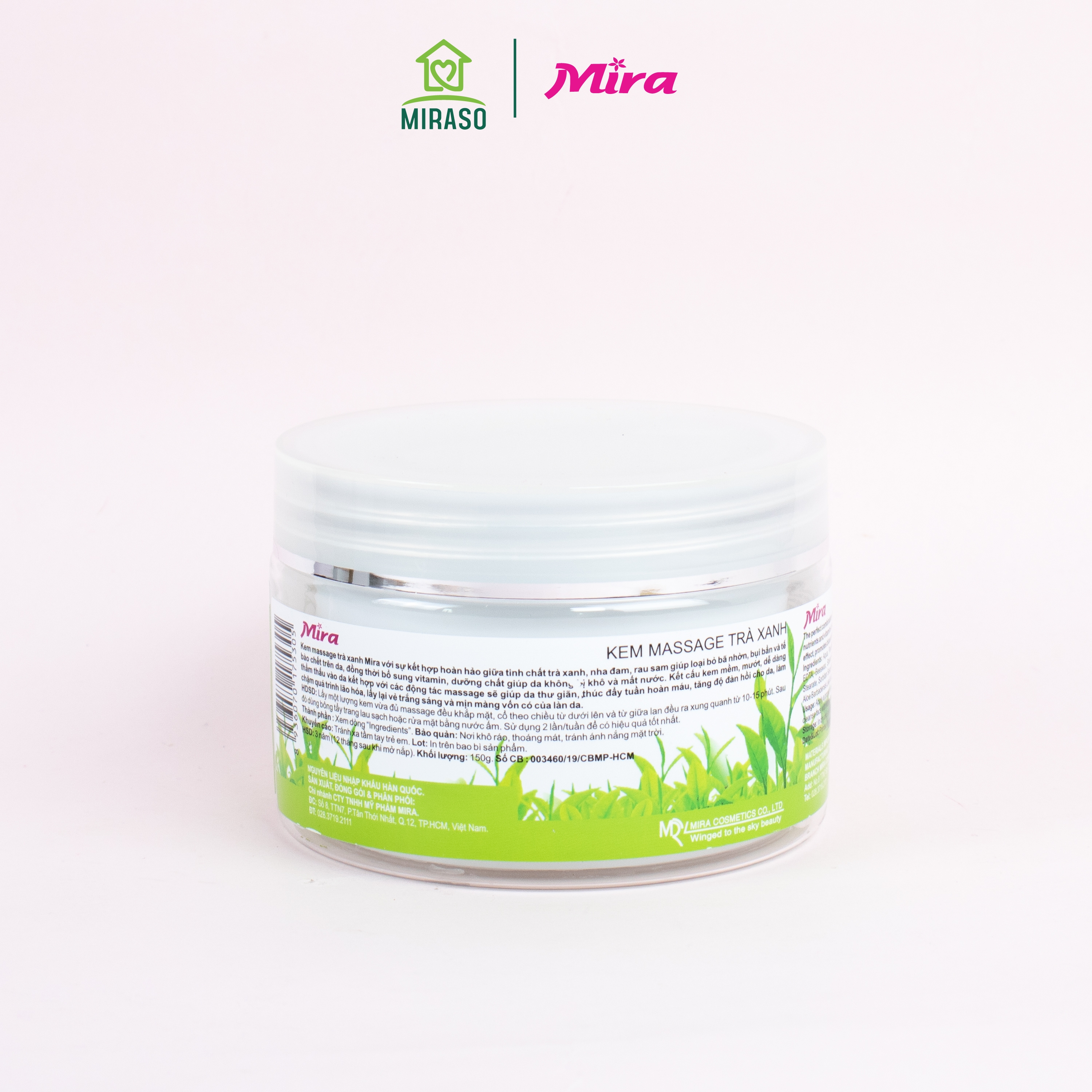 Kem massage trà xanh MIRA