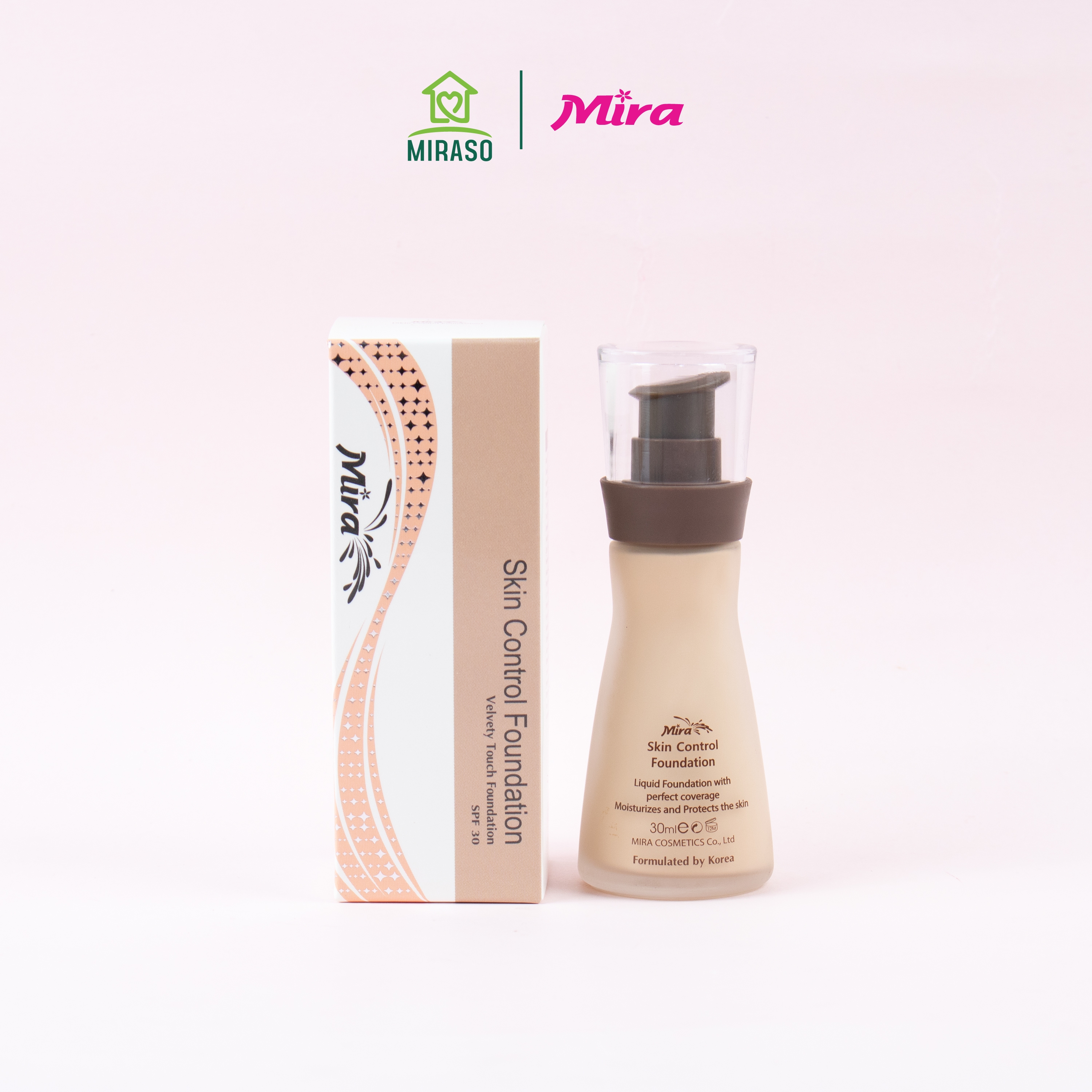 Kem nền trang điểm MIRA Skin control foundation