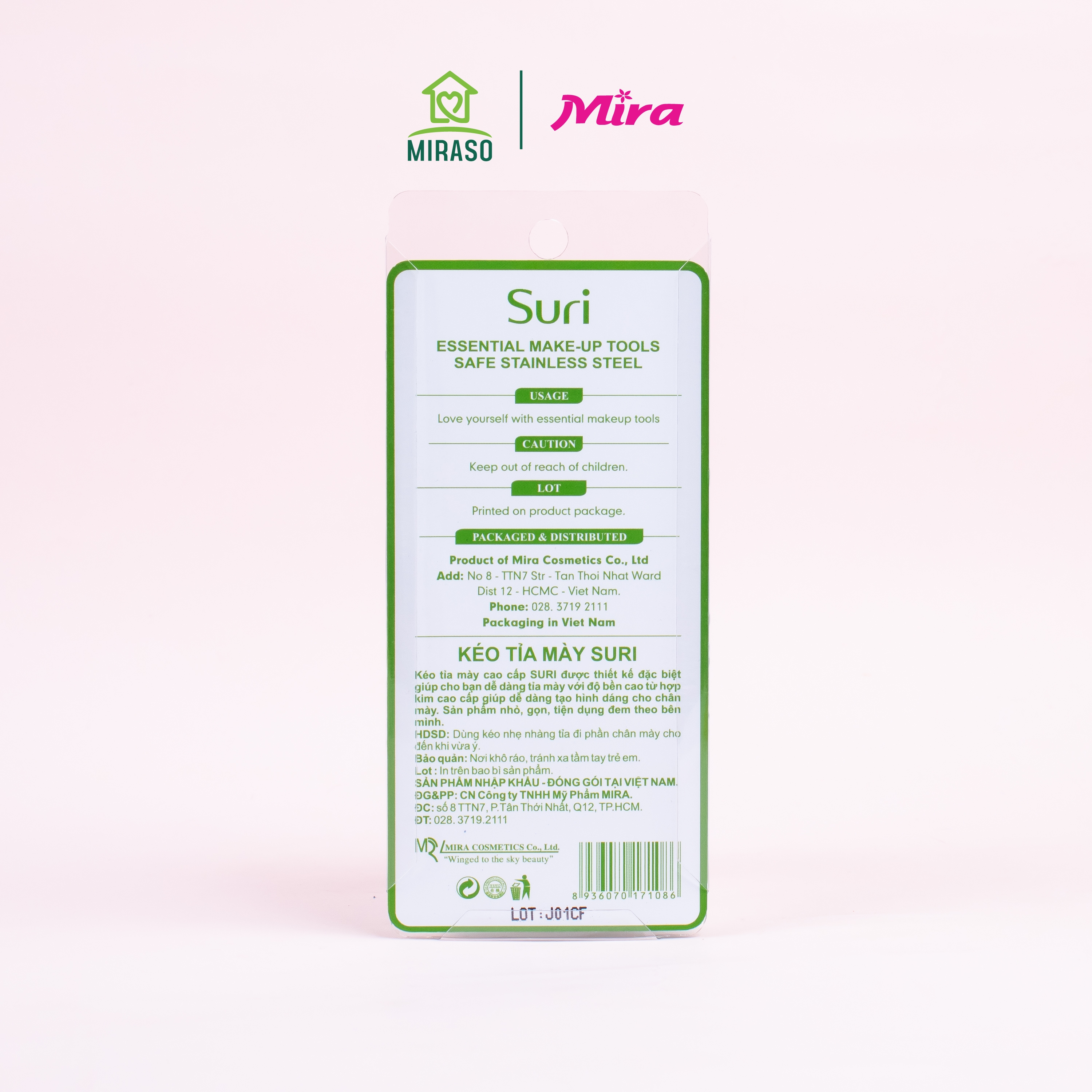 Kéo tỉa mày SuRi E444