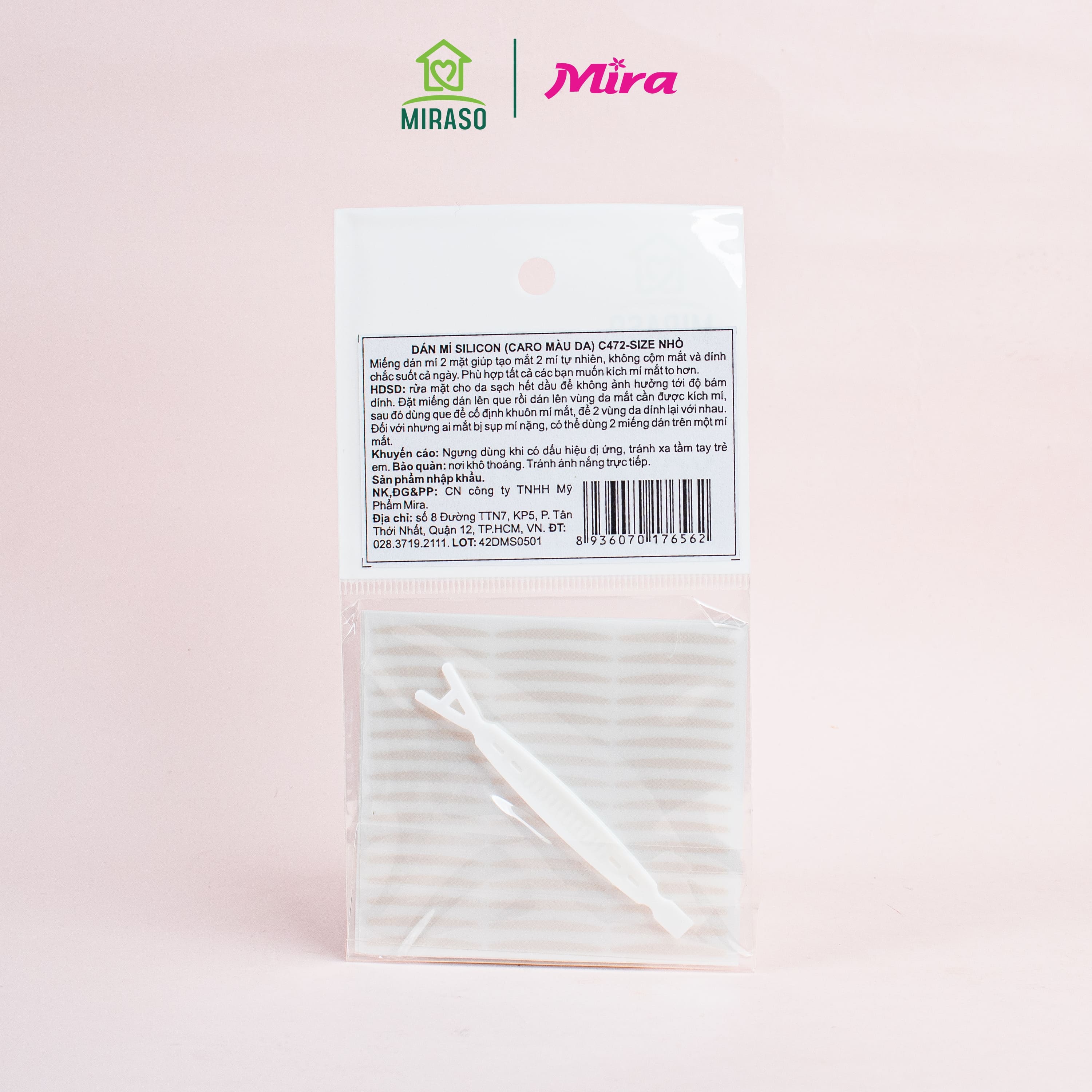 Kích Mí Miraso Caro 2 kích cỡ C472 - Nhỏ